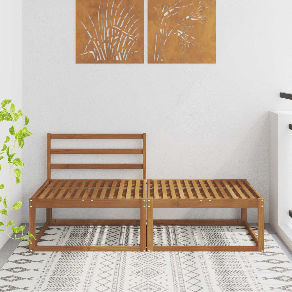 Sectional Sofa Einheiten 2 Stück Natur