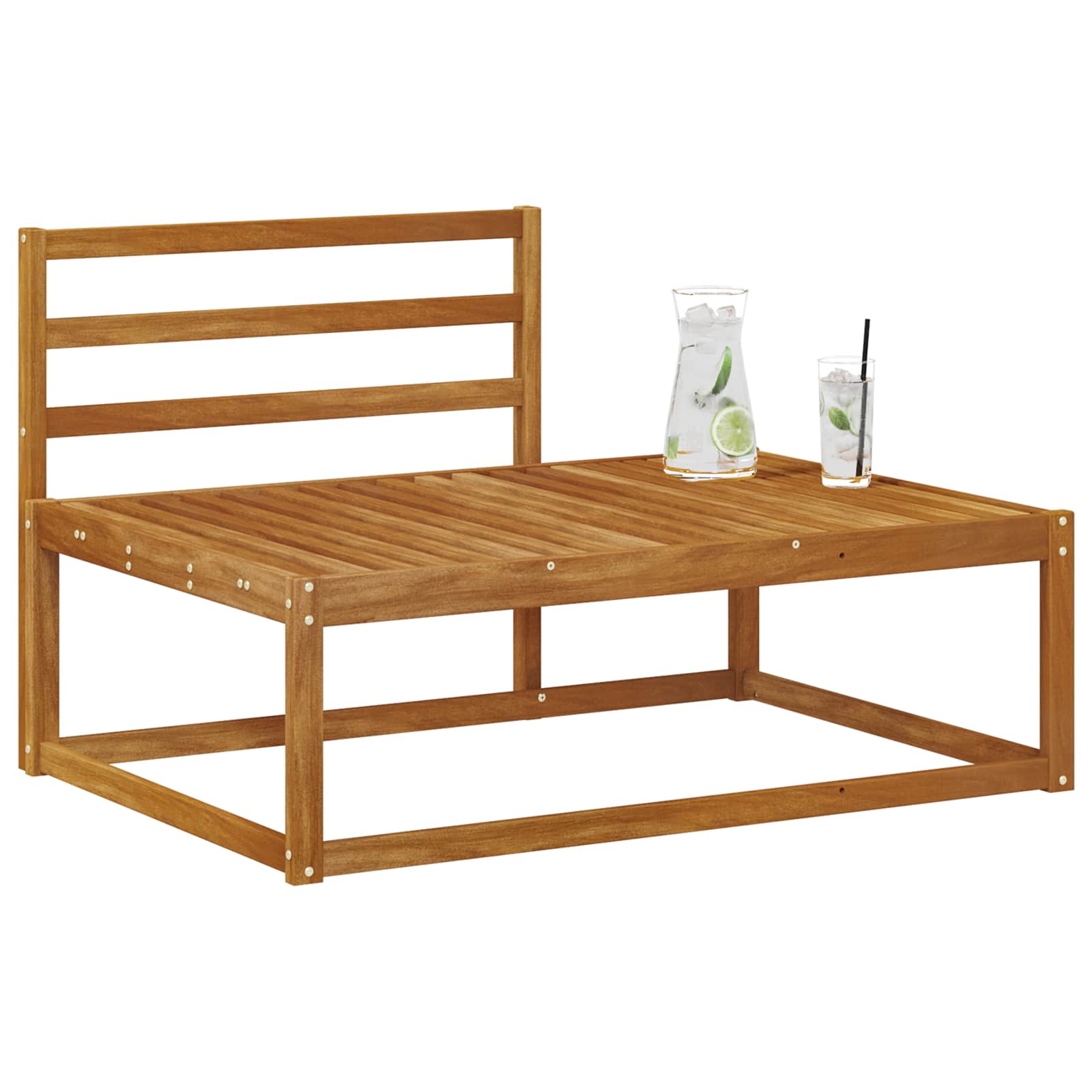 Outdoor Endsofa Natur 115 x 83 x 73 cm