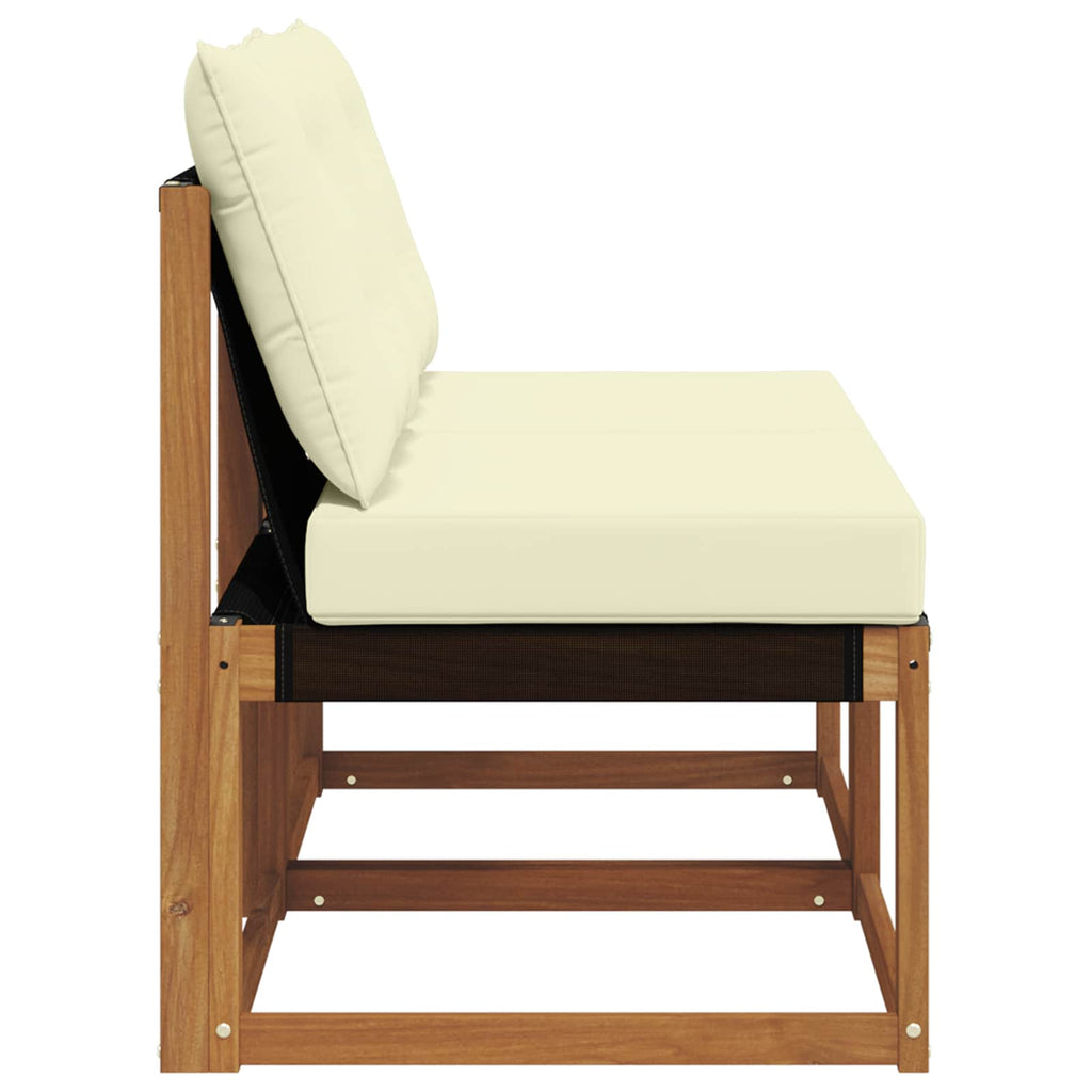 2 Stück Outdoor Mittelsofa