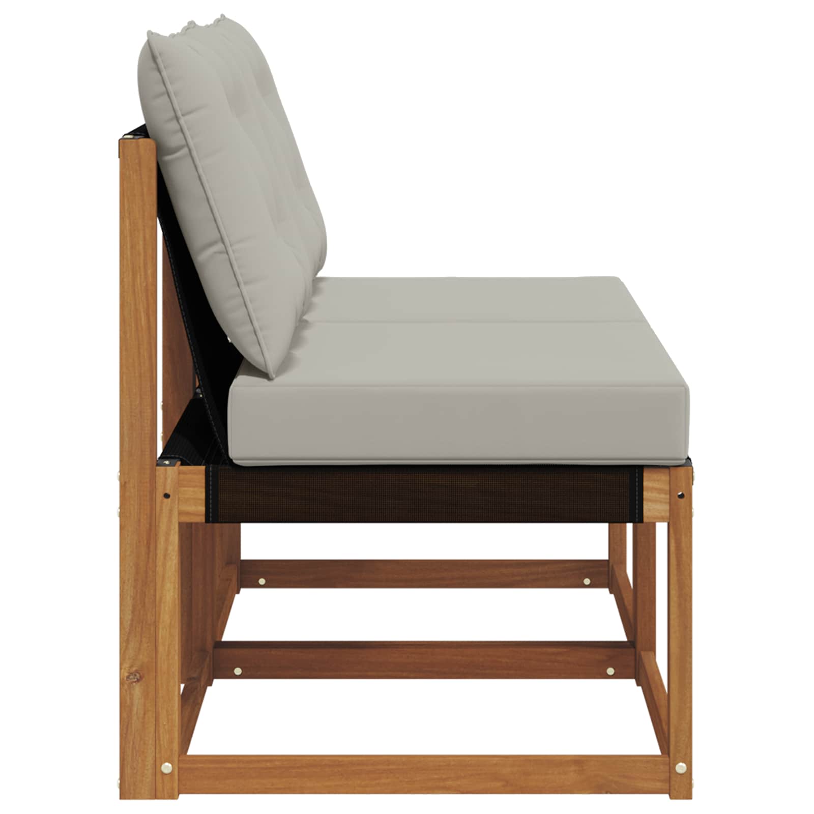 2 Stück Outdoor Mittelsofa