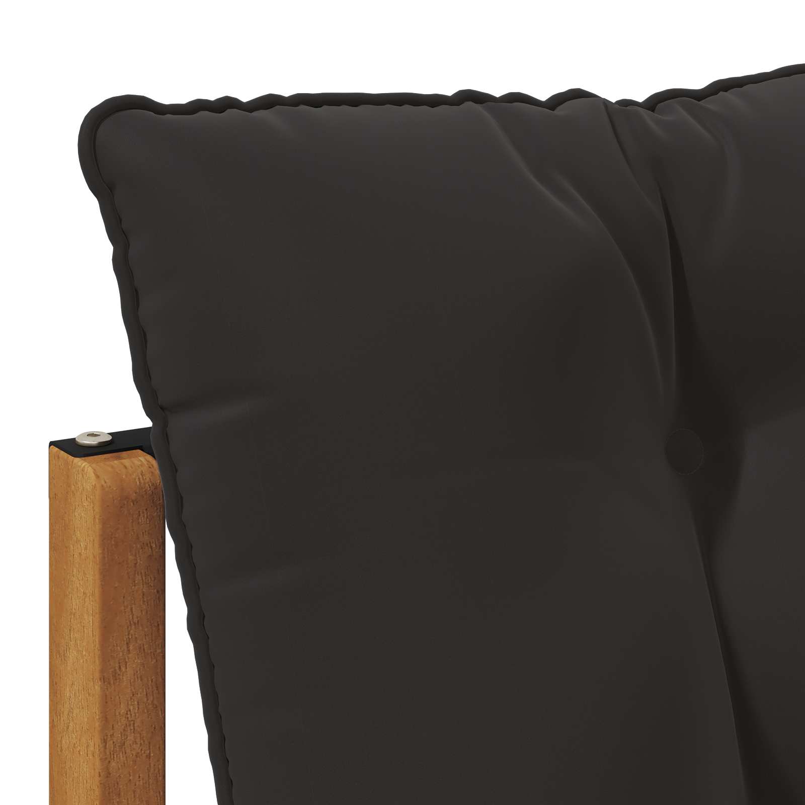 Outdoor Mittel- und Ecksofa mit Kissen 2 Stück Natur