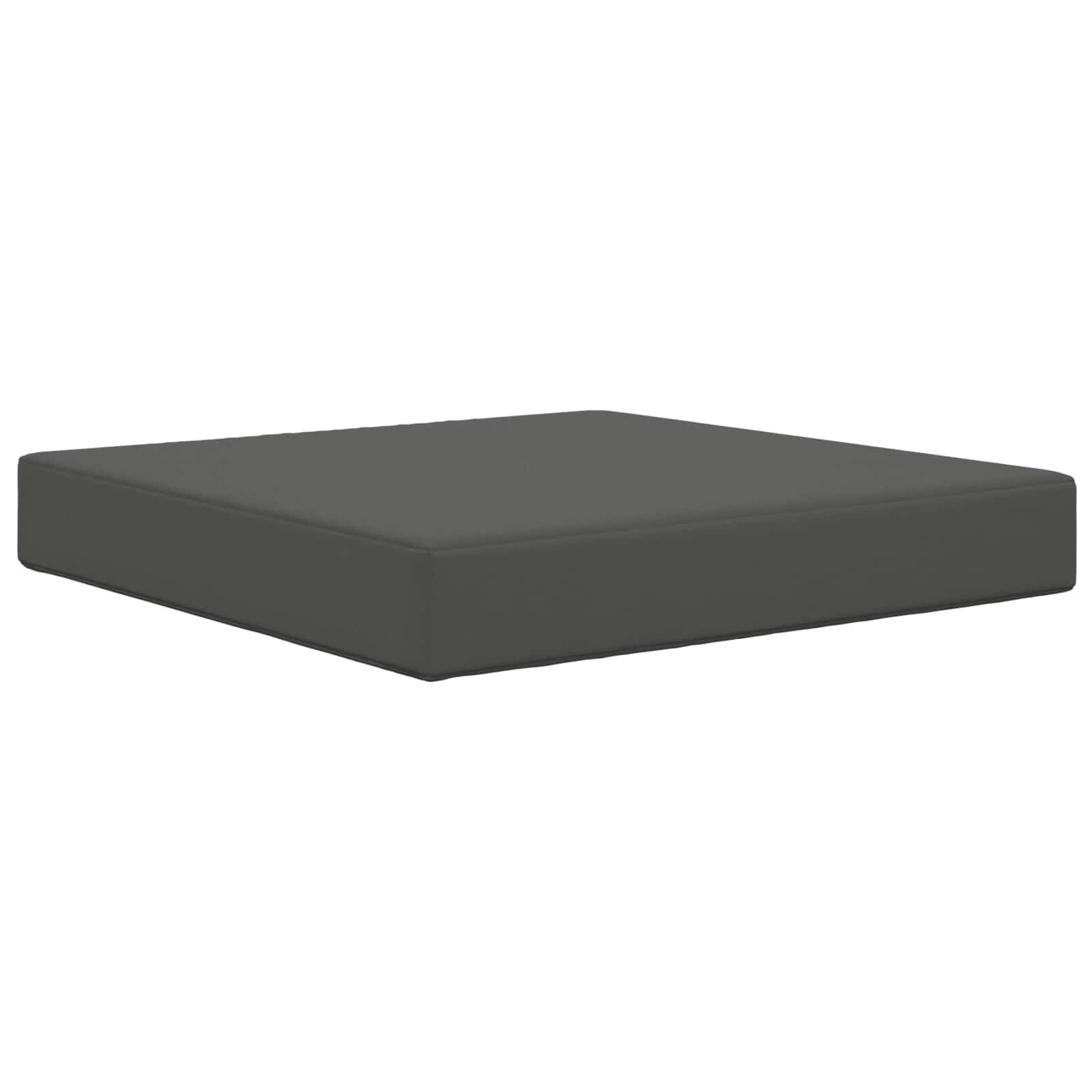 Sofakissen für draußen Anthrazit 60 x 60 x 8 cm Polyester