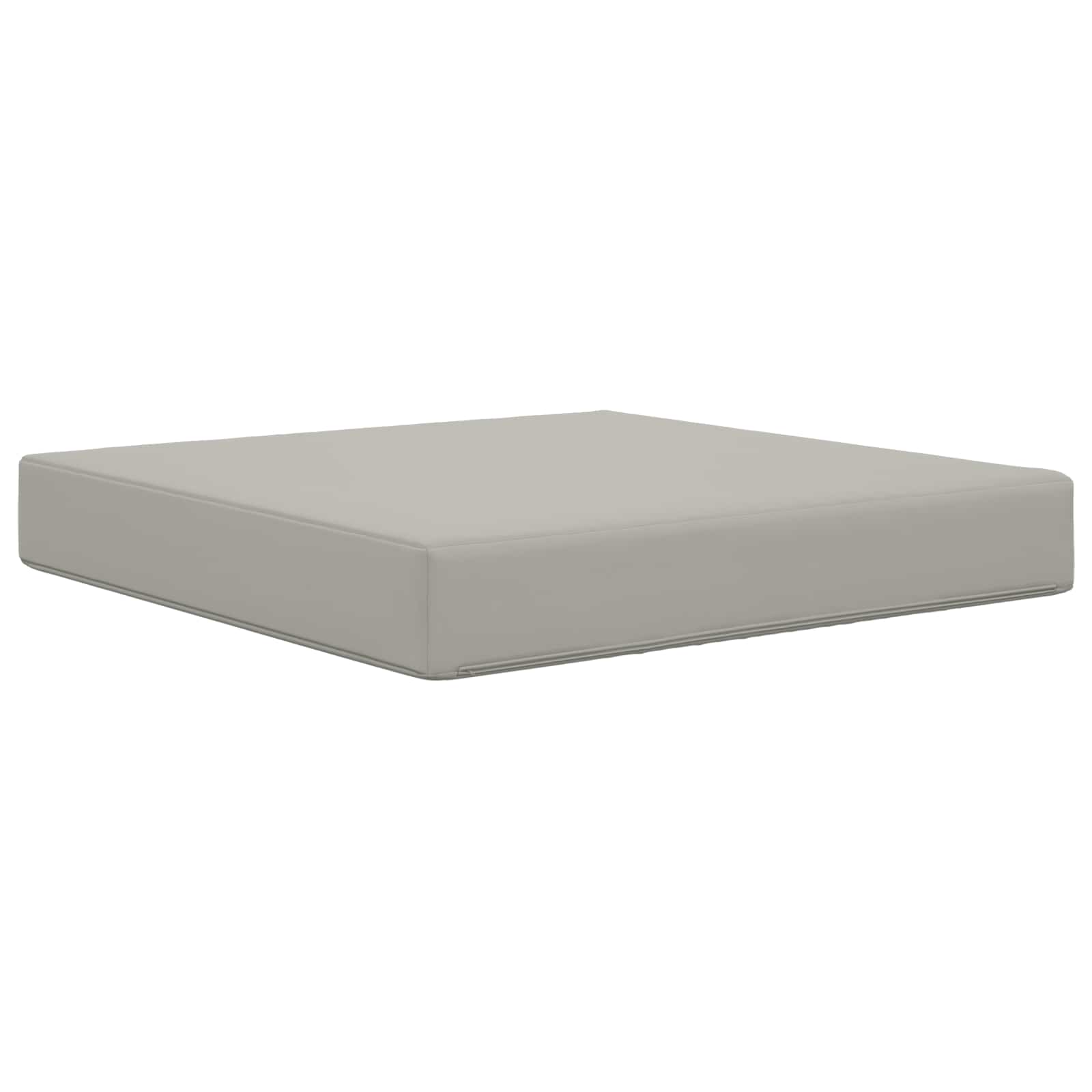 Sofakissen für draußen Grau 60 x 60 x 8 cm Polyester