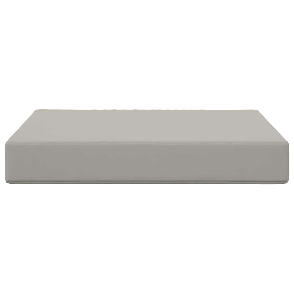 Sofakissen für draußen Grau 60 x 60 x 8 cm Polyester