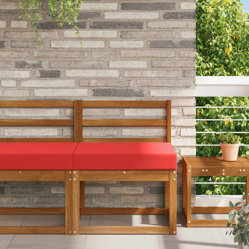 Sofakissen für draußen Rot 60 x 60 x 8 cm Polyester