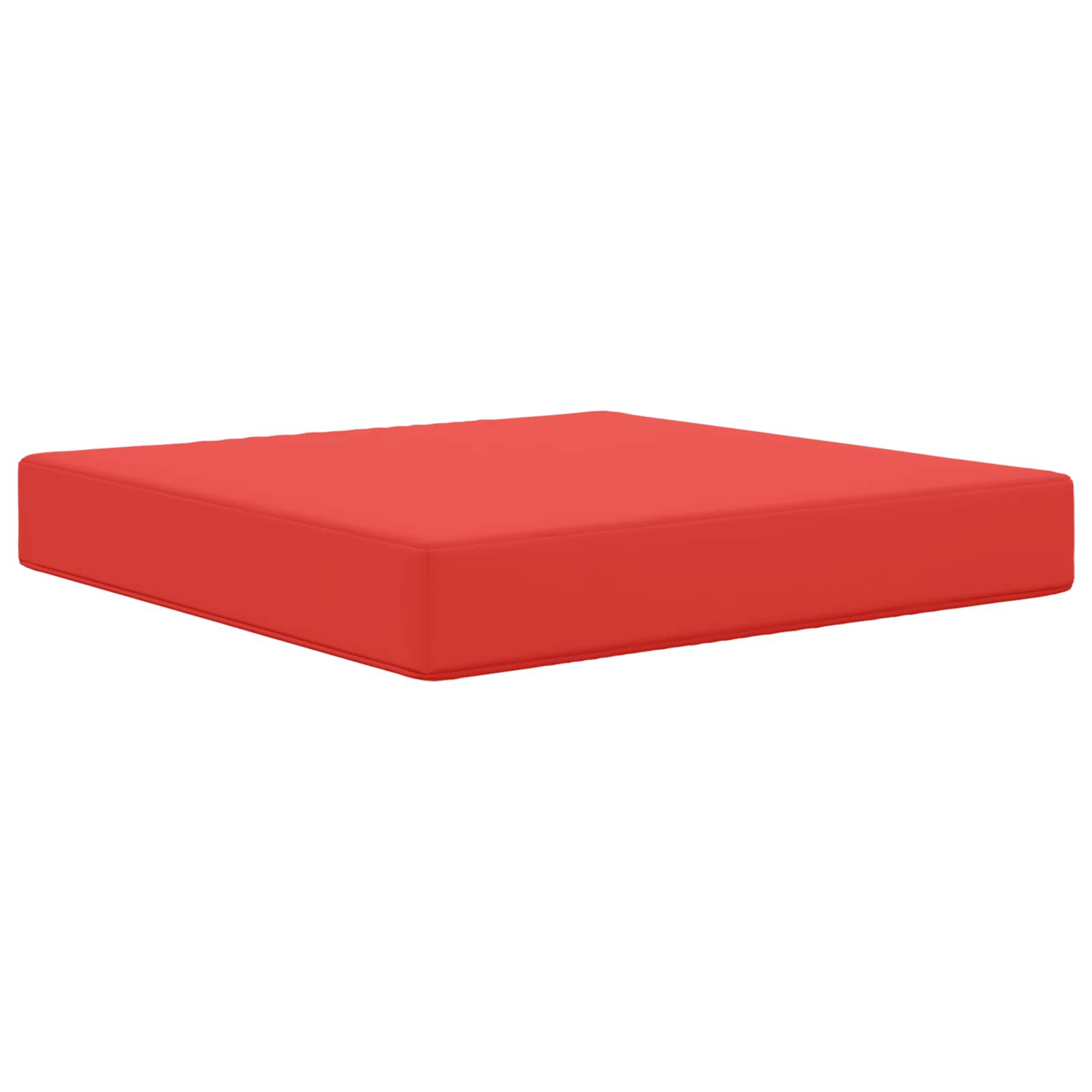 Sofakissen für draußen Rot 60 x 60 x 8 cm Polyester