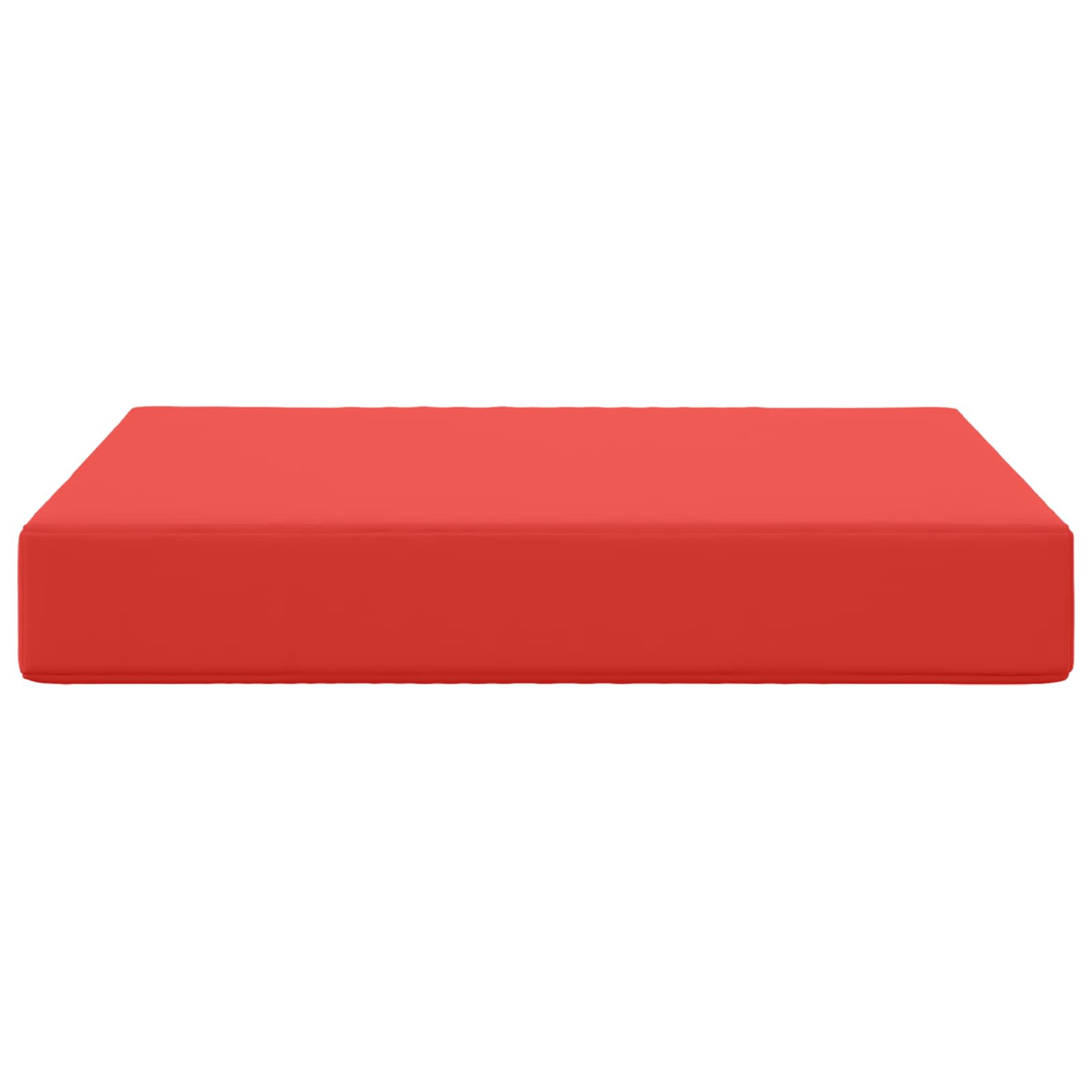 Sofakissen für draußen Rot 60 x 60 x 8 cm Polyester