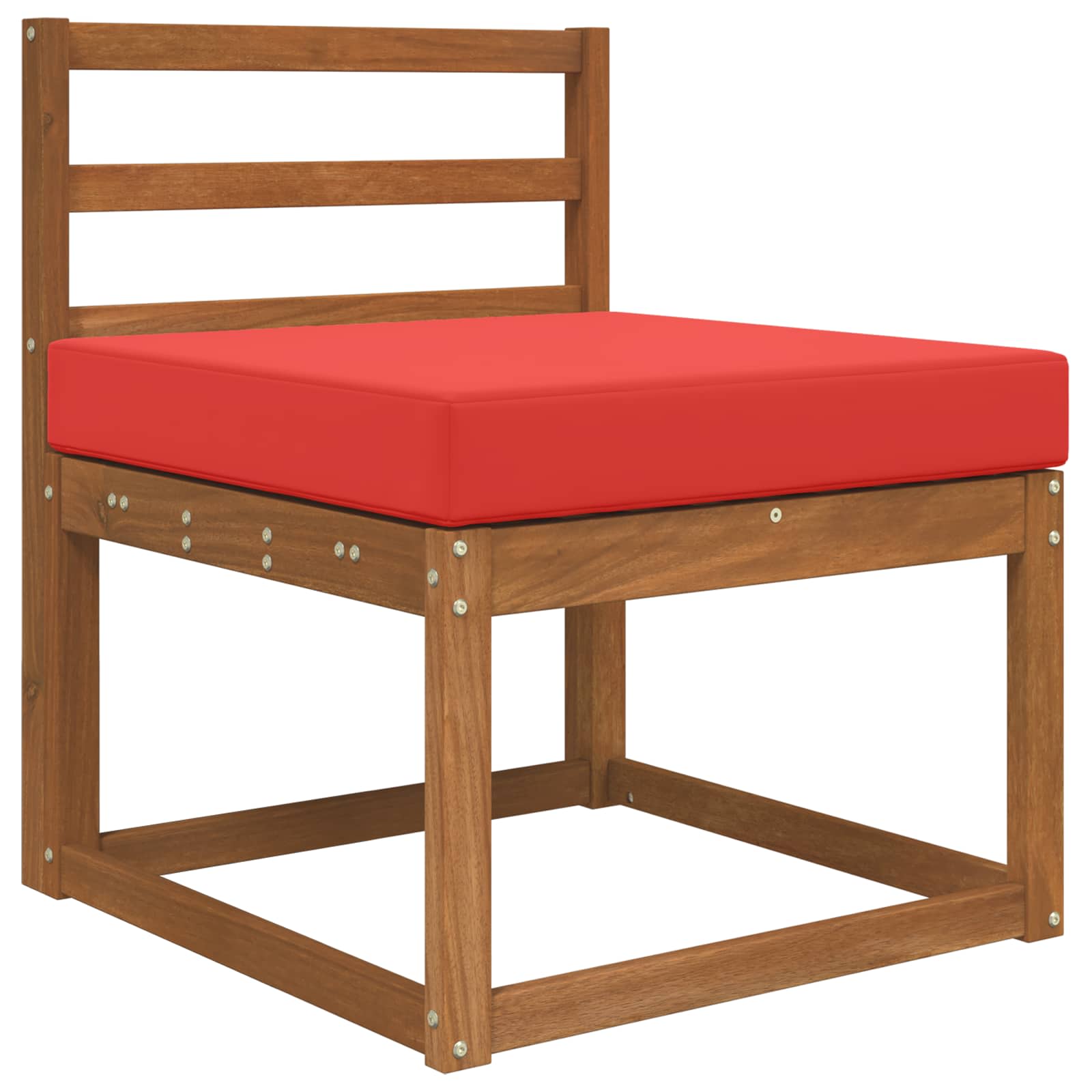 Sofakissen für draußen Rot 60 x 60 x 8 cm Polyester
