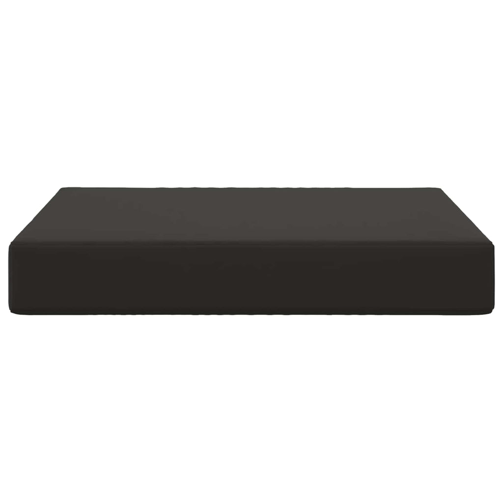 Sofakissen für draußen Schwarz 60 x 60 x 8 cm Polyester