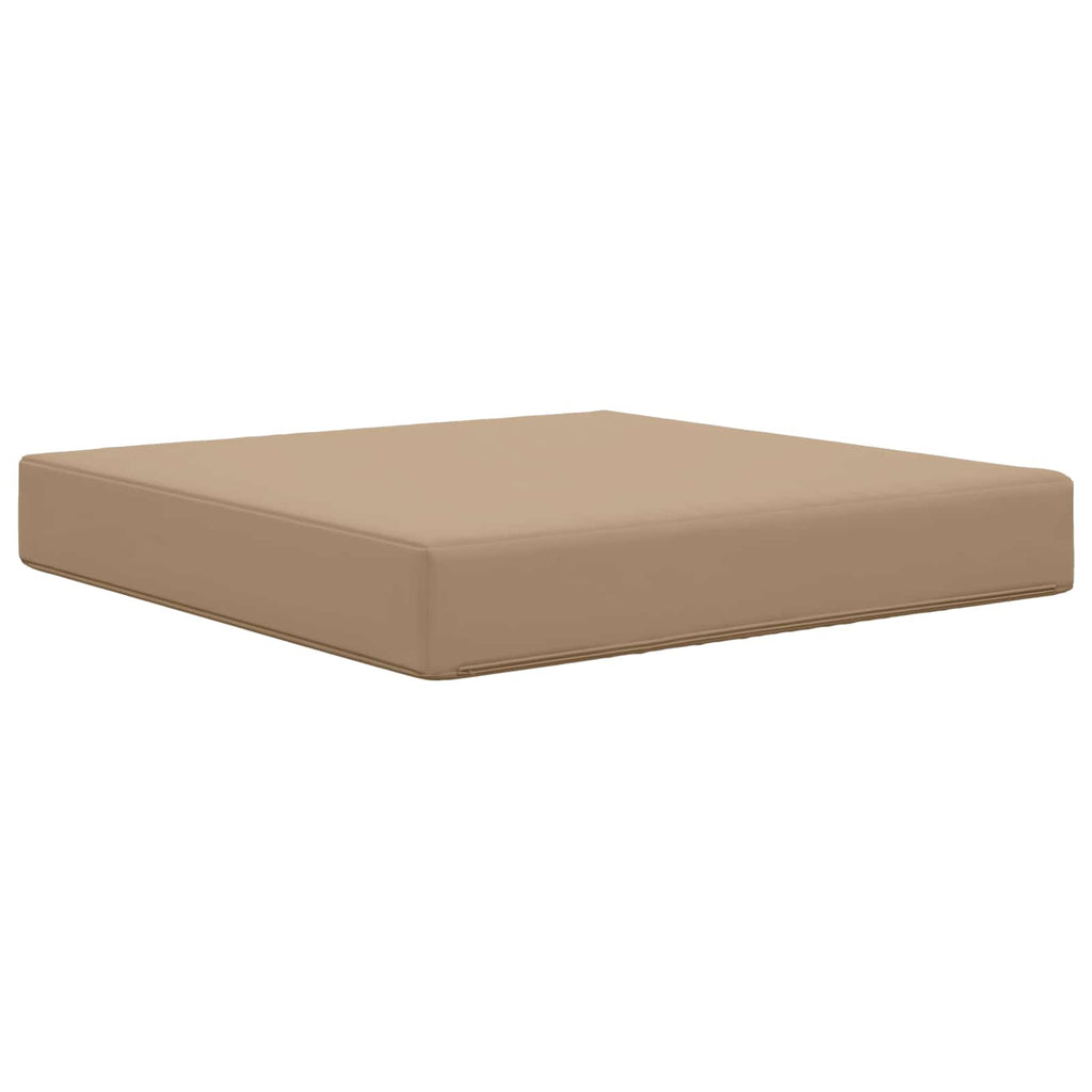 Sofakissen für draußen Taupe 60 x 60 x 8 cm Polyester