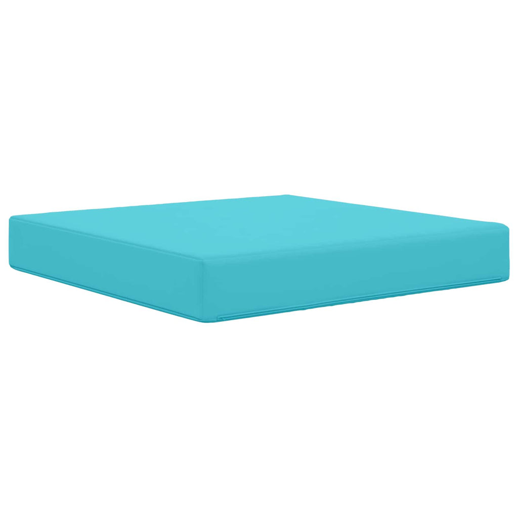 Sofakissen für draußen Türkis 60 x 60 x 8 cm Polyester