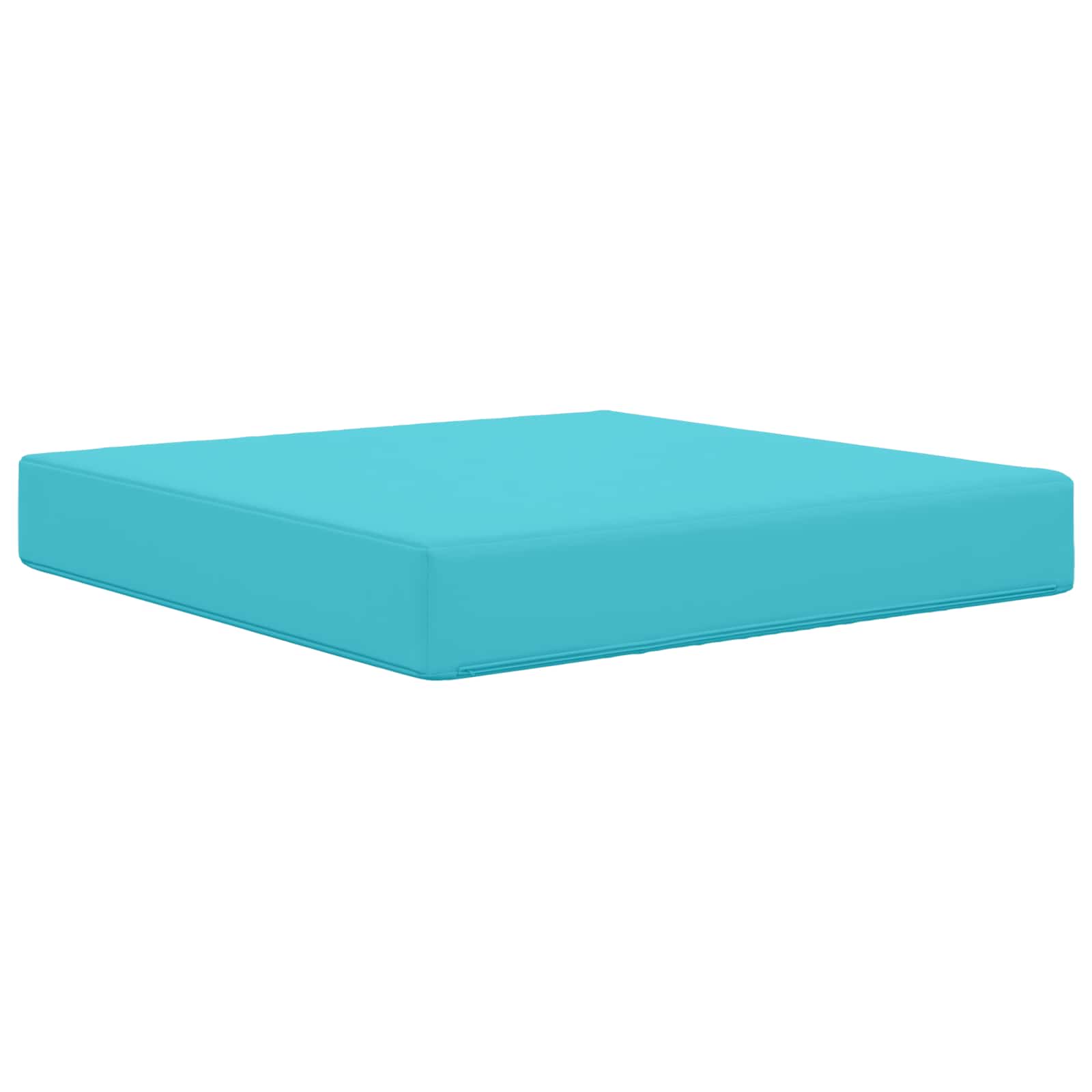 Sofakissen für draußen Türkis 60 x 60 x 8 cm Polyester