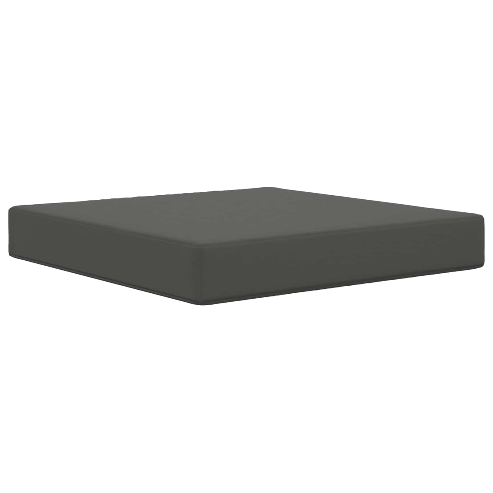 Sofakissen für draußen 2 pcs Anthrazit Polyester