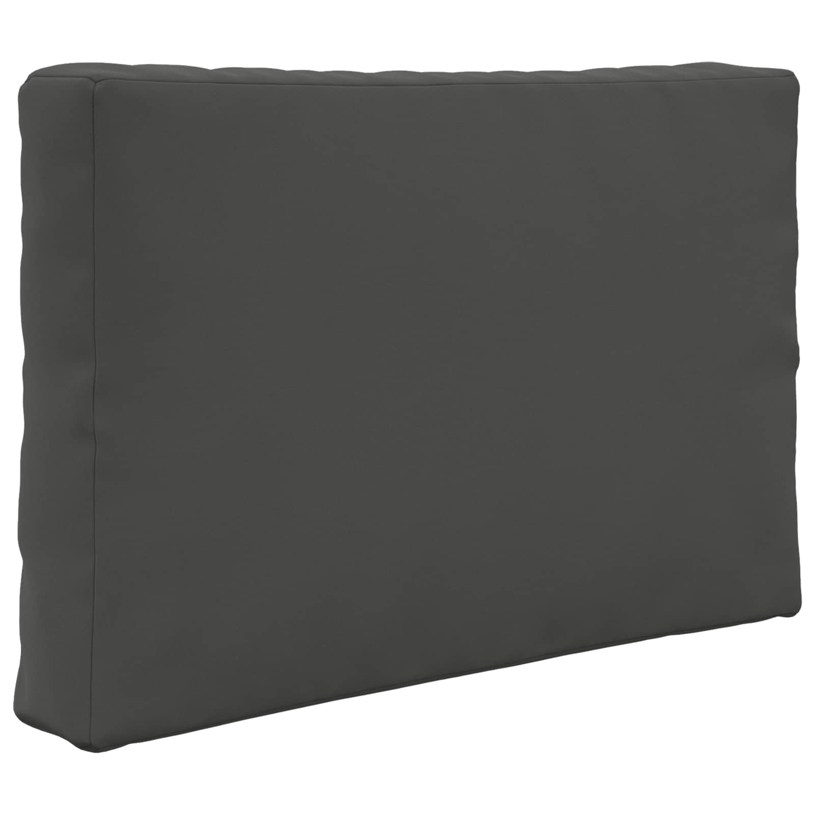 Sofakissen für draußen 2 pcs Anthrazit Polyester