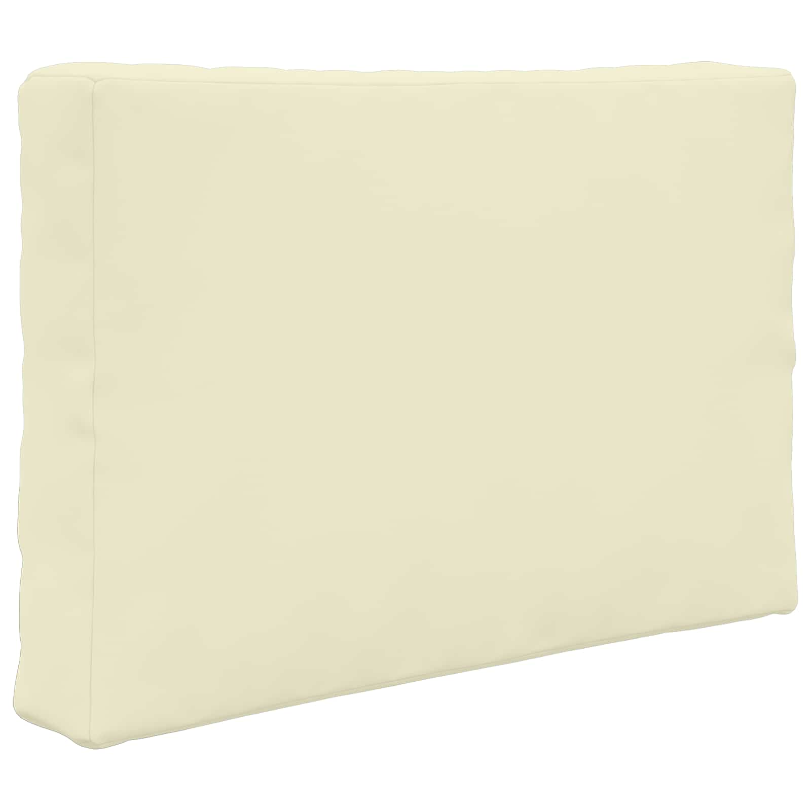 Sofakissen für draußen 2 pcs Creme Polyester