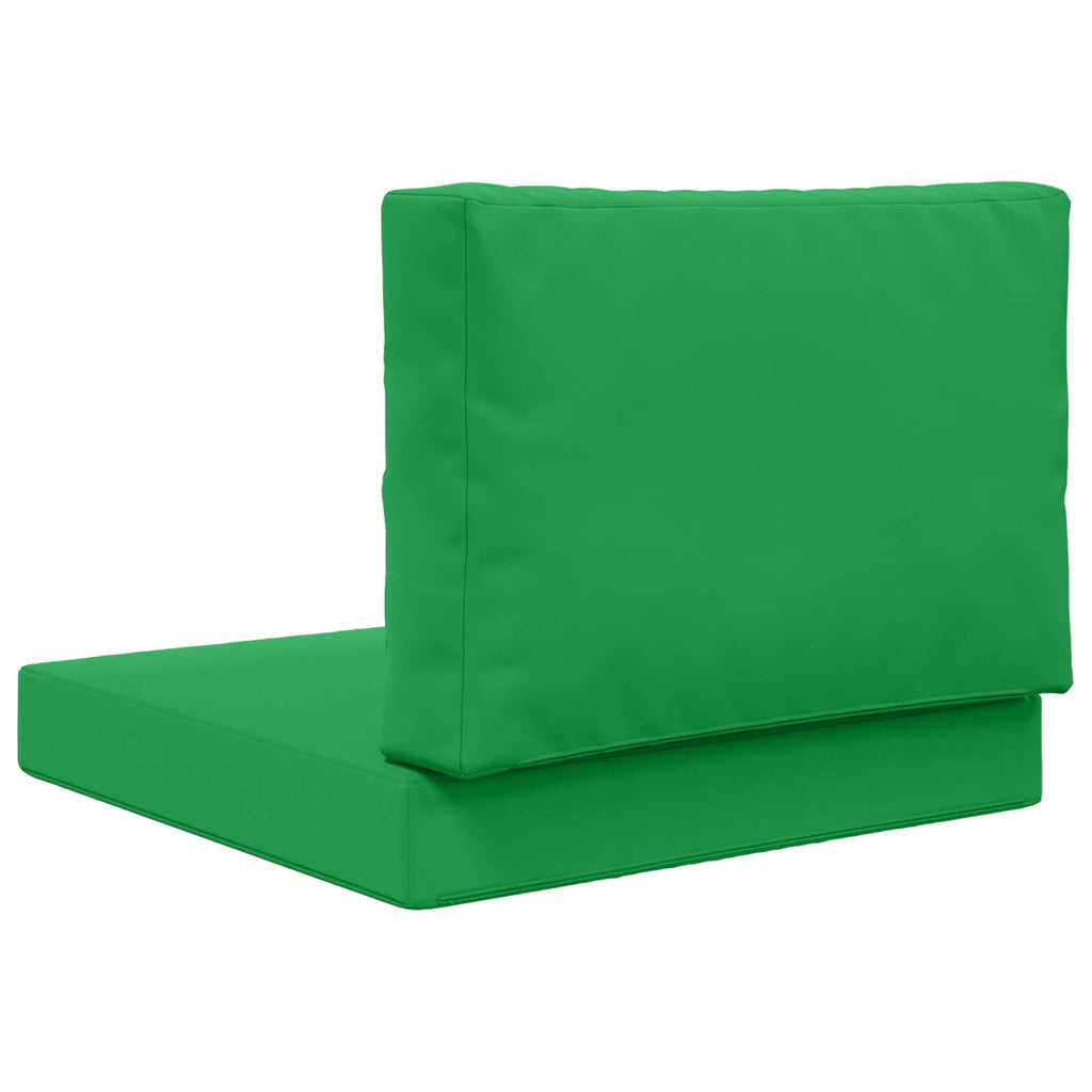 Sofakissen für draußen 2 pcs Grün Polyester