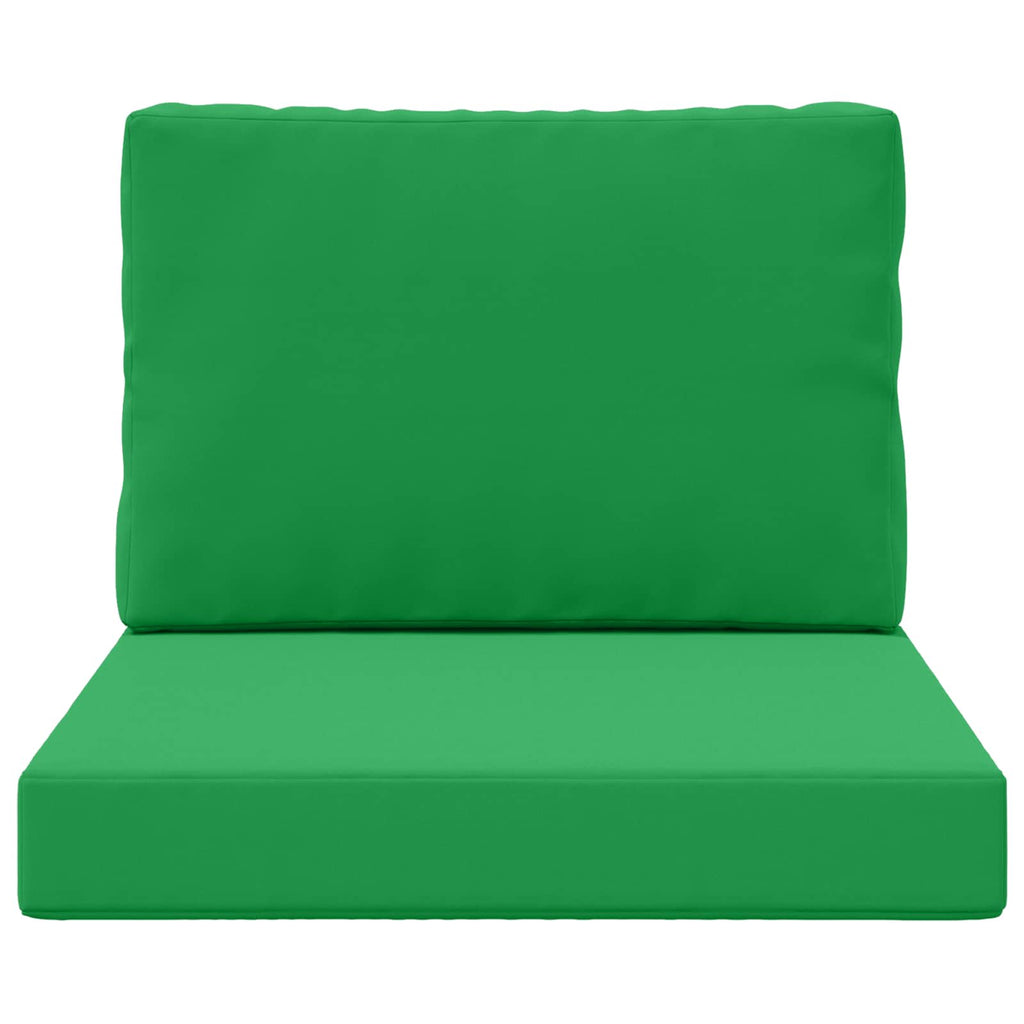Sofakissen für draußen 2 pcs Grün Polyester