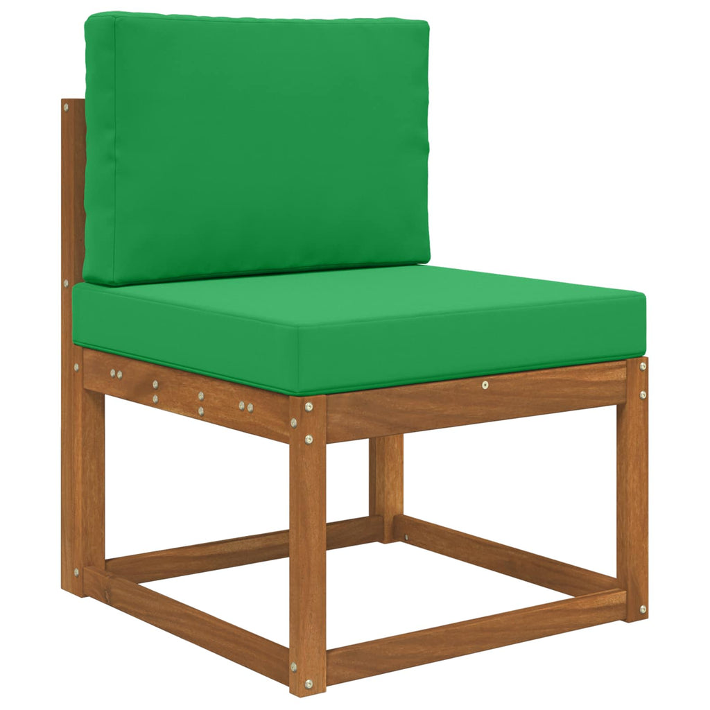 Sofakissen für draußen 2 pcs Grün Polyester