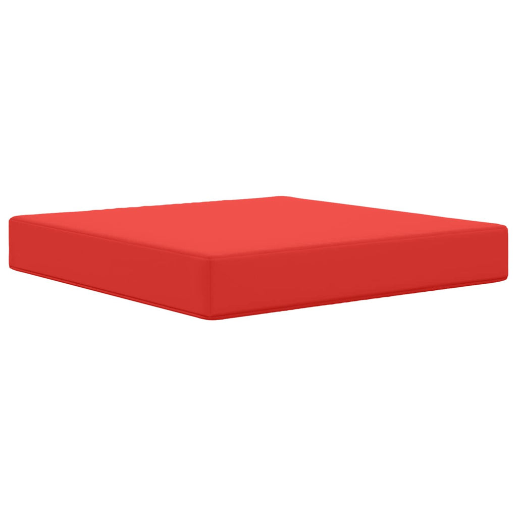 Sofakissen für draußen 2 pcs Rot Polyester