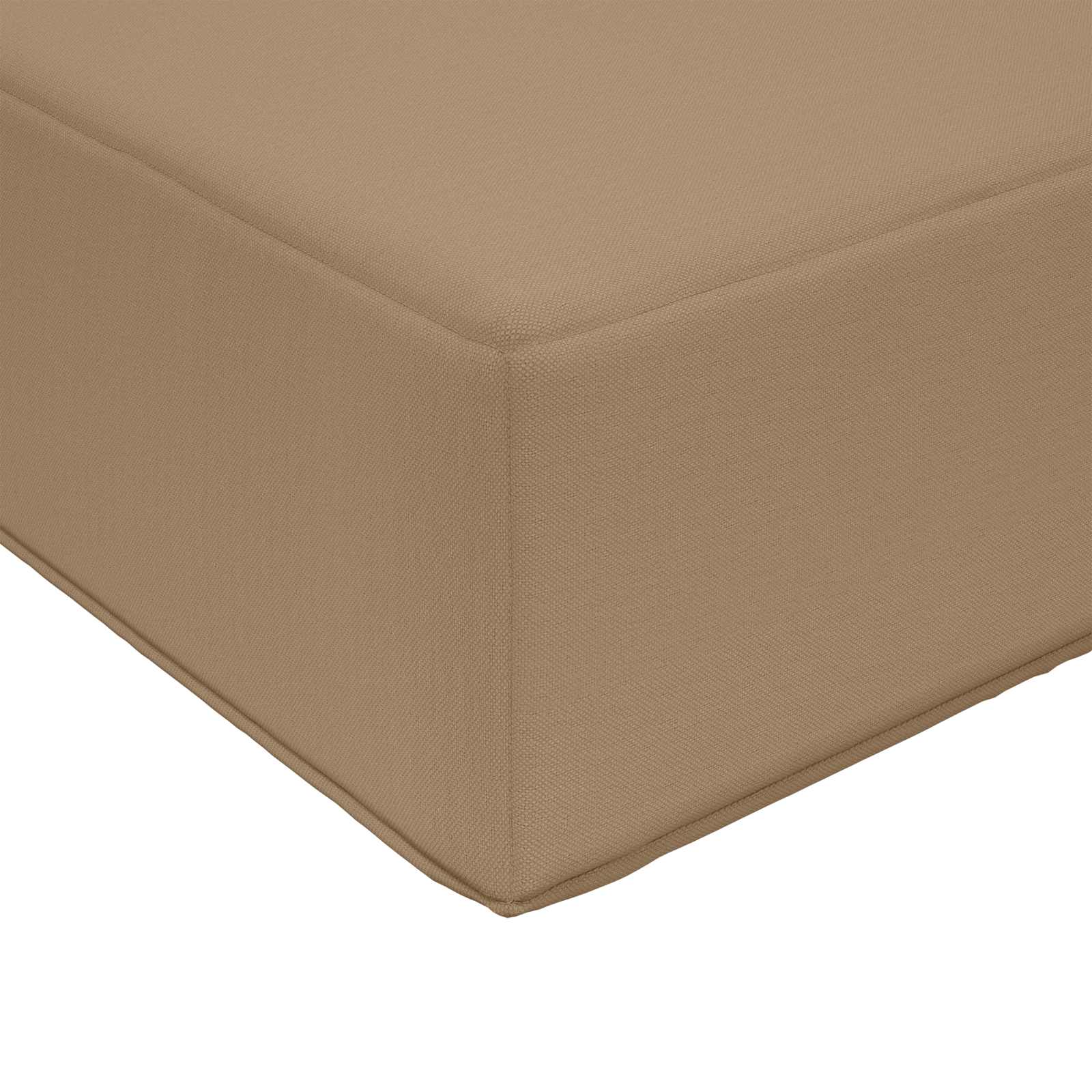 Sofakissen für draußen 2 pcs Taupe Polyester