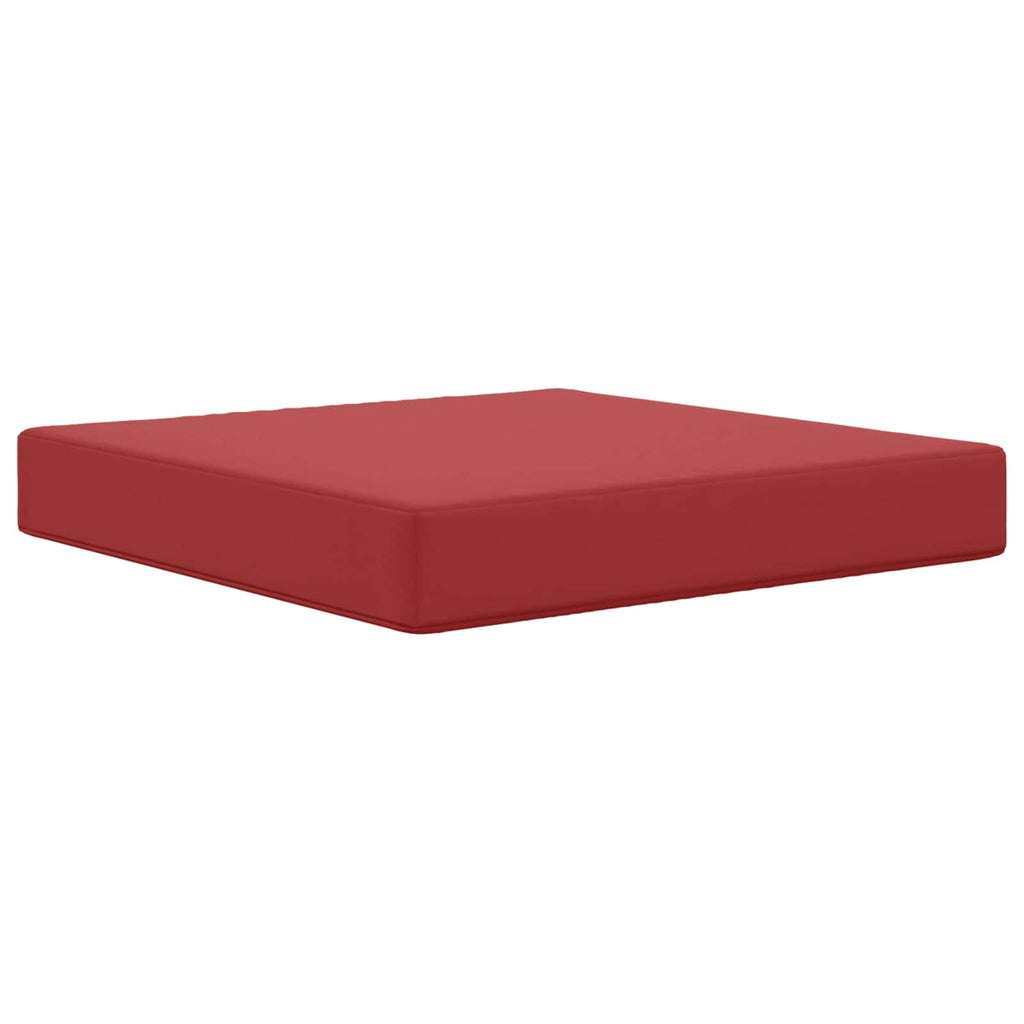 Sofakissen für draußen 2 pcs Weinrot Polyester