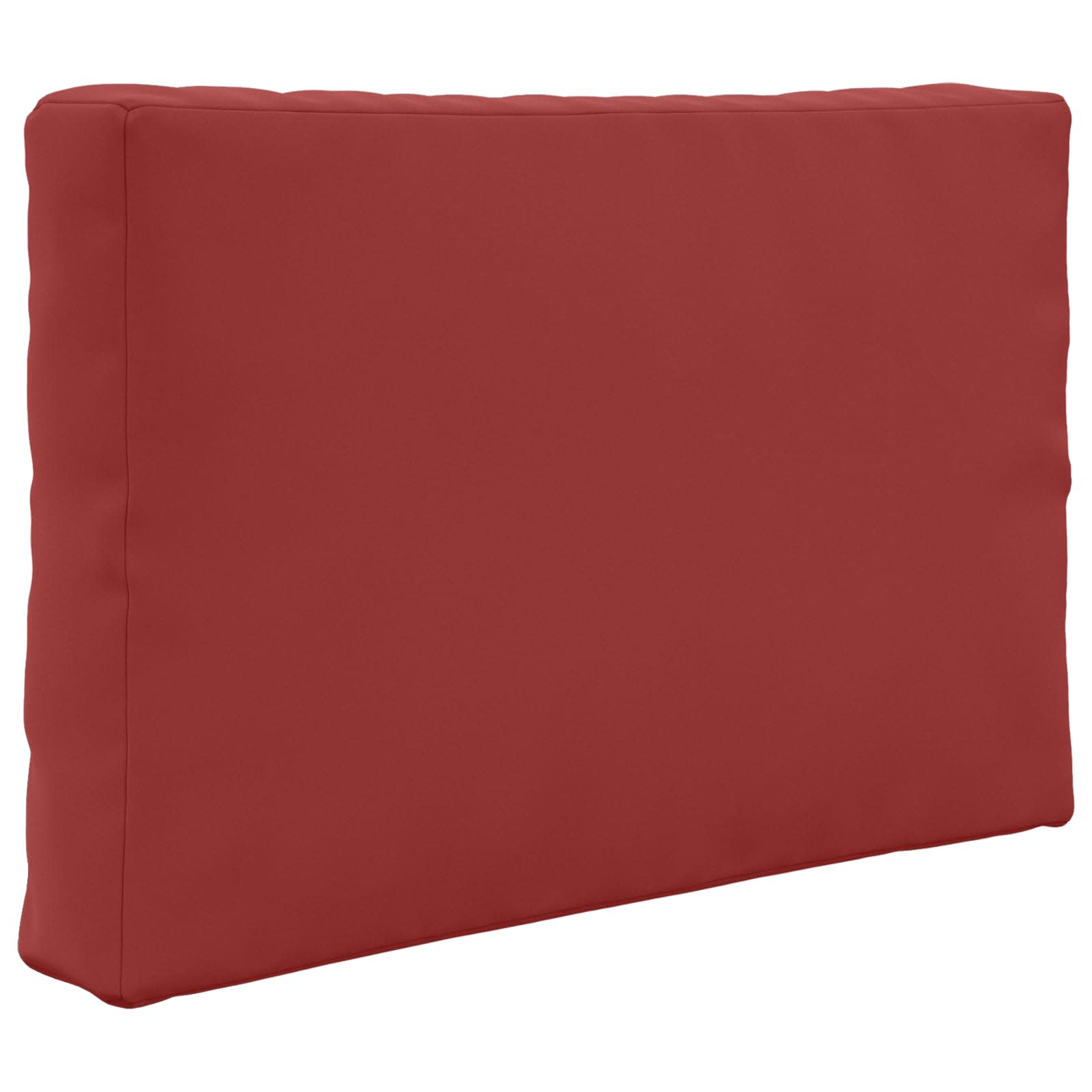 Sofakissen für draußen 2 pcs Weinrot Polyester