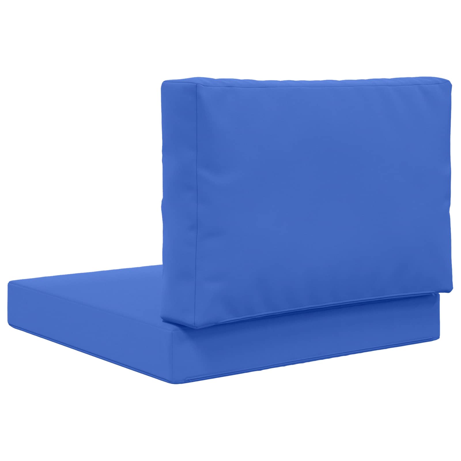 Sofakissen für draußen 2 pcs Königsblau Polyester