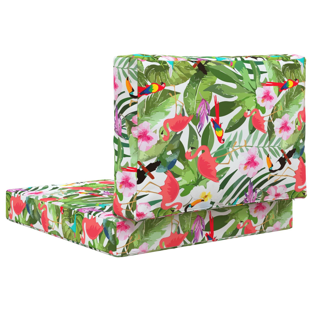 Sofakissen für draußen 2 pcs Bunt Polyester