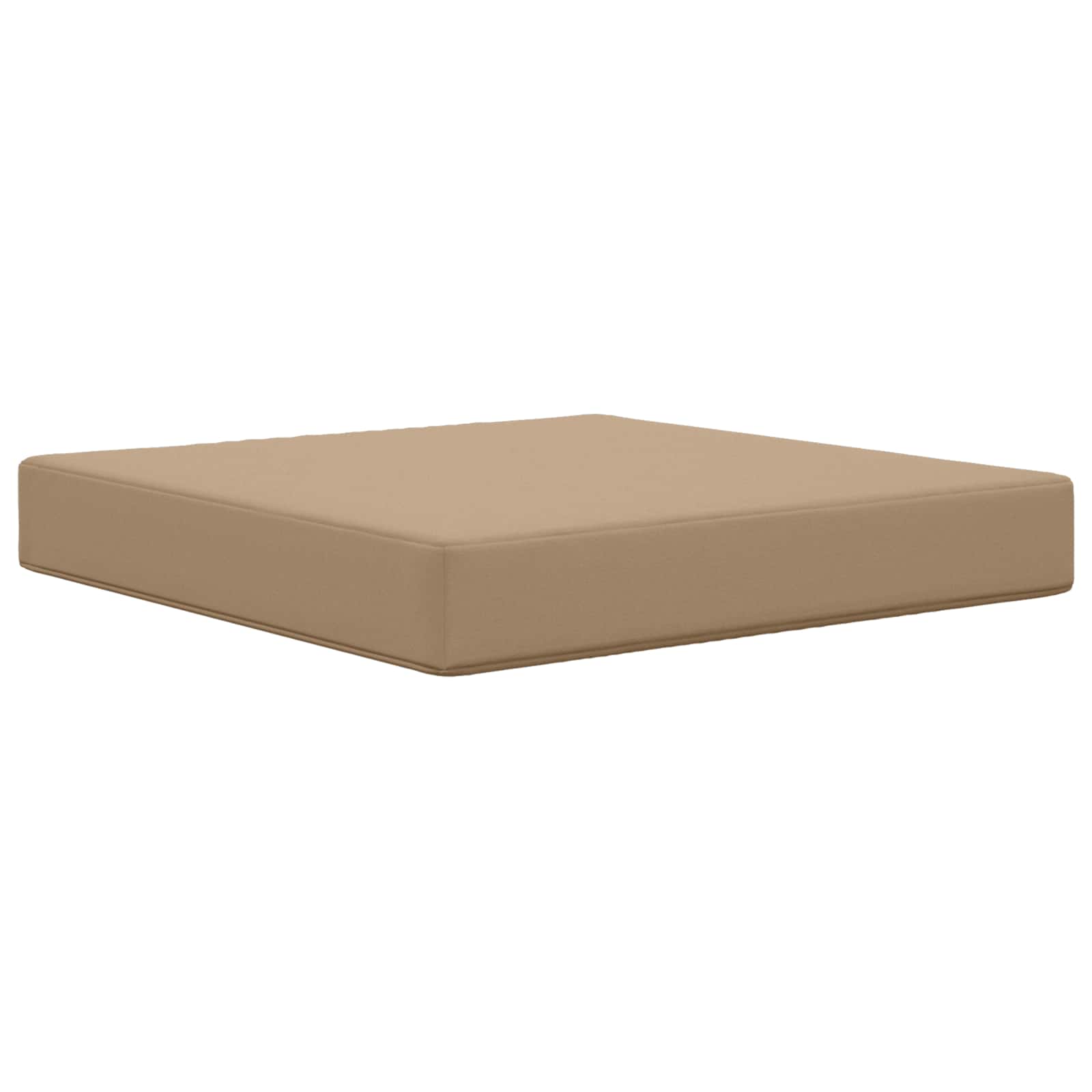 Sofakissen für draußen 2 pcs Taupe Polyester