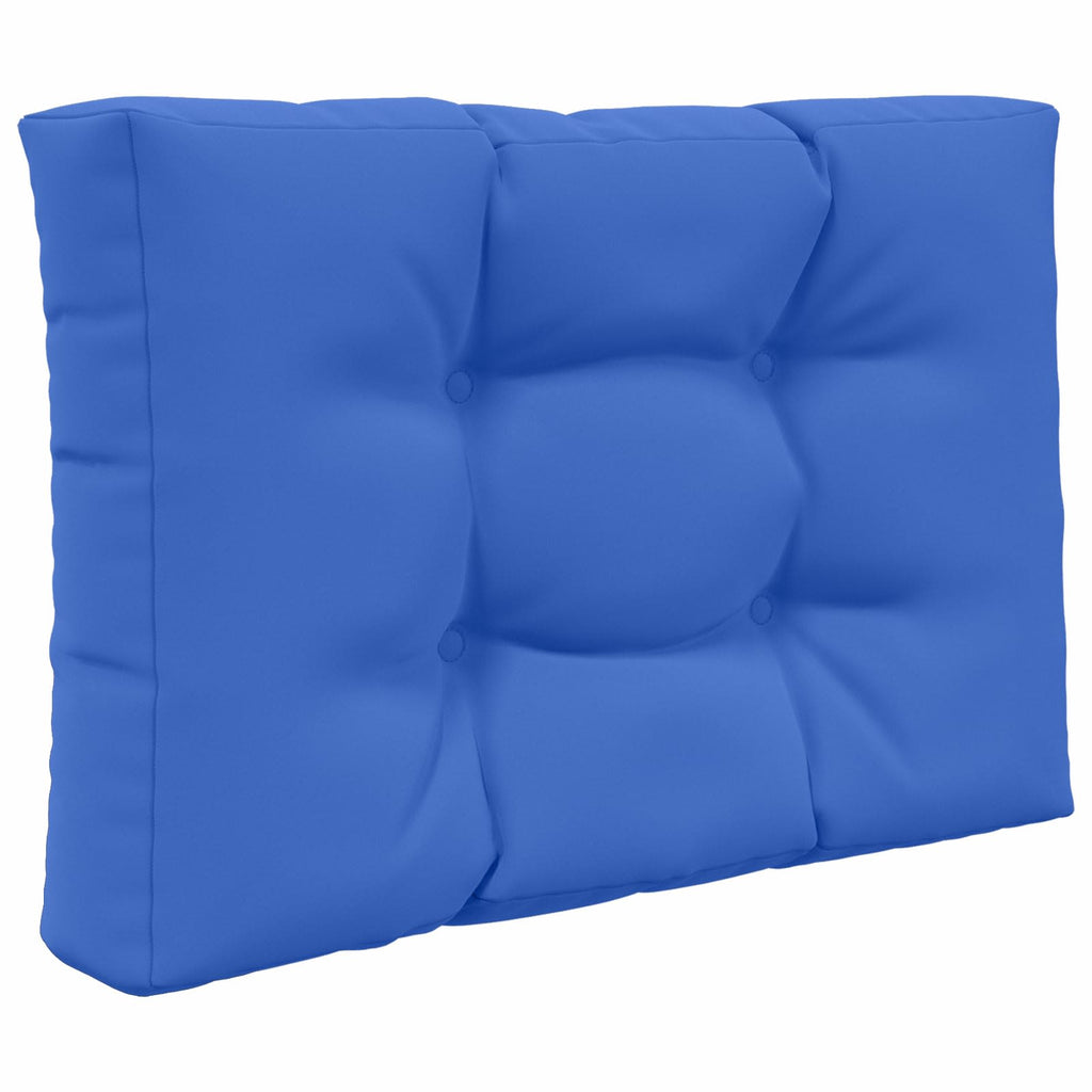Sofakissen für draußen 2 pcs Königsblau Polyester