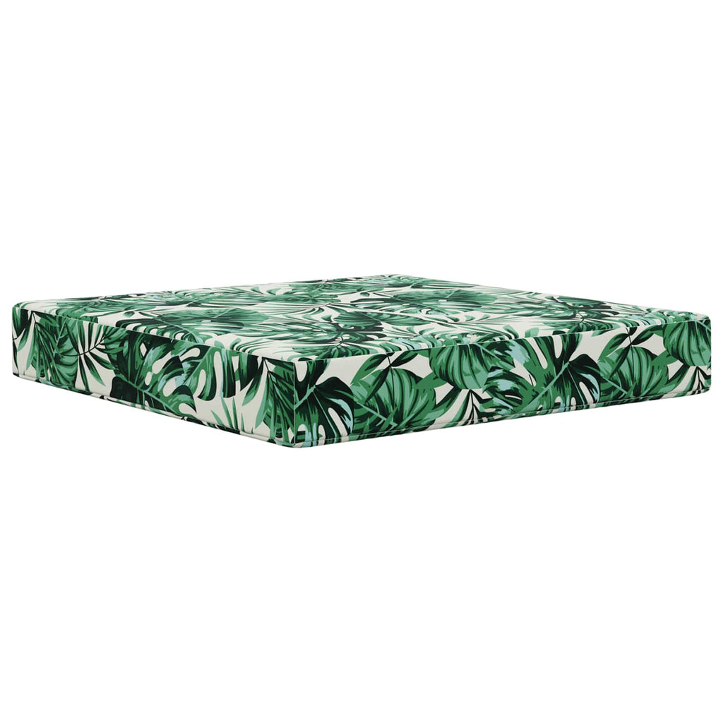 Sofakissen für draußen 2 pcs Blattmuster Polyester