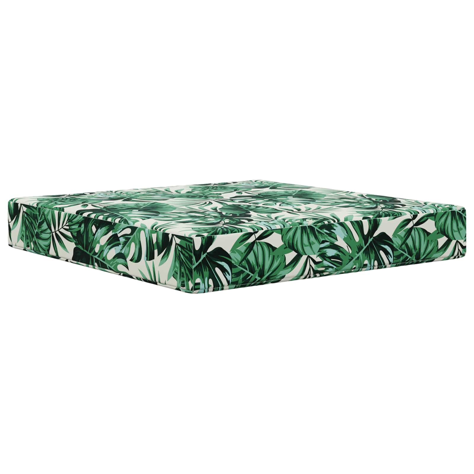 Sofakissen für draußen 2 pcs Blattmuster Polyester