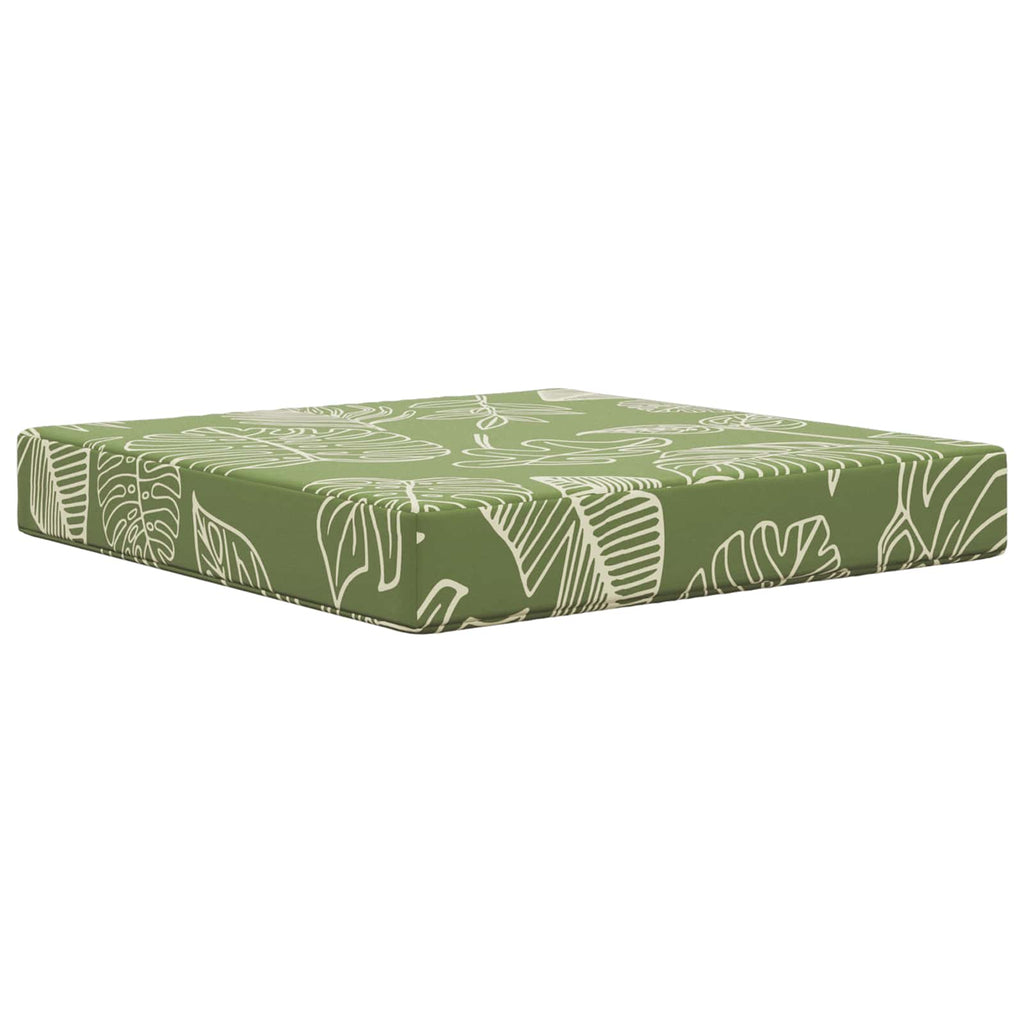 Sofakissen für draußen 2 pcs Blattdesign Polyester