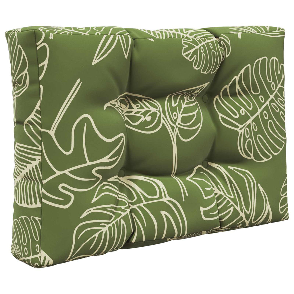 Sofakissen für draußen 2 pcs Blattdesign Polyester