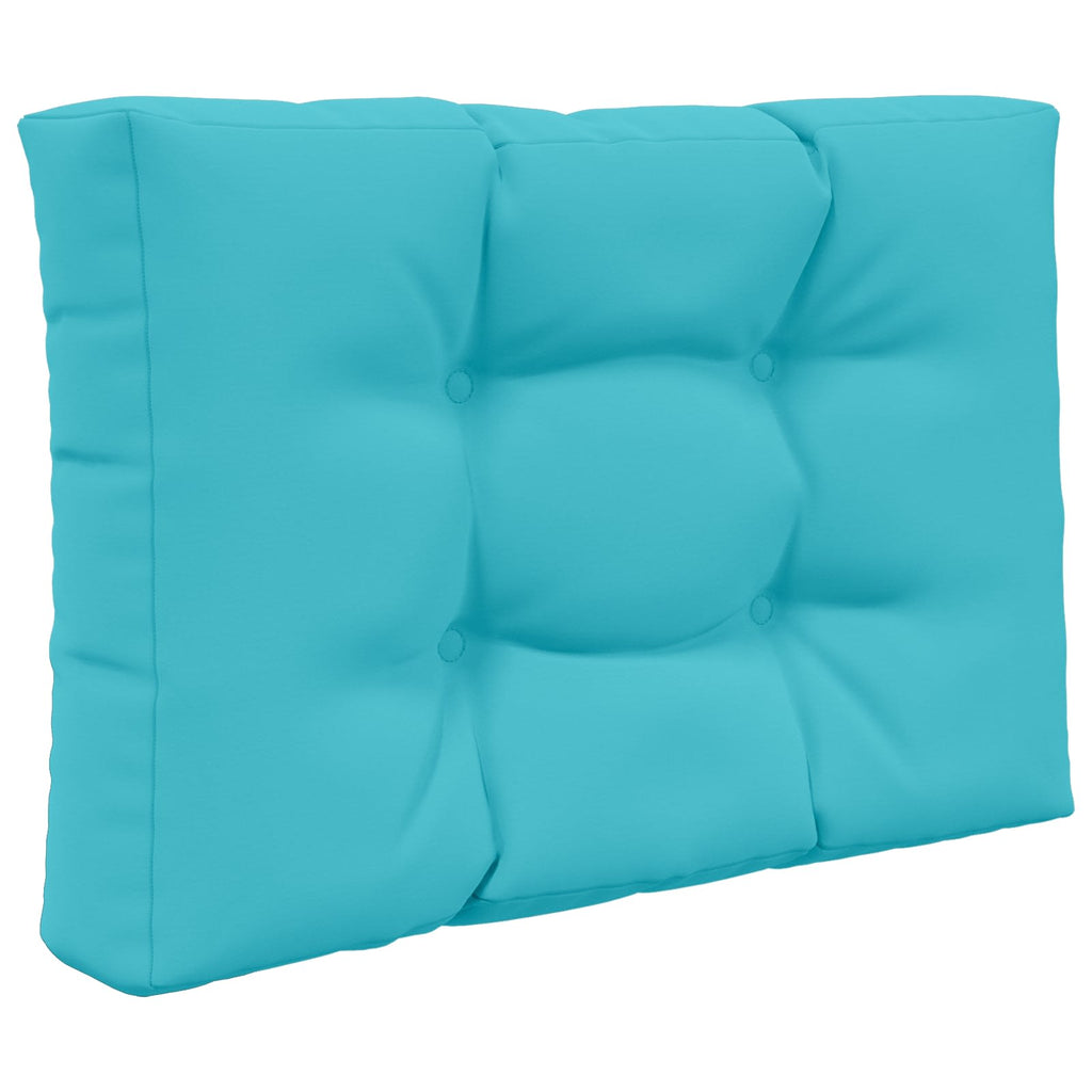Sofakissen für draußen 2 pcs Türkis Polyester