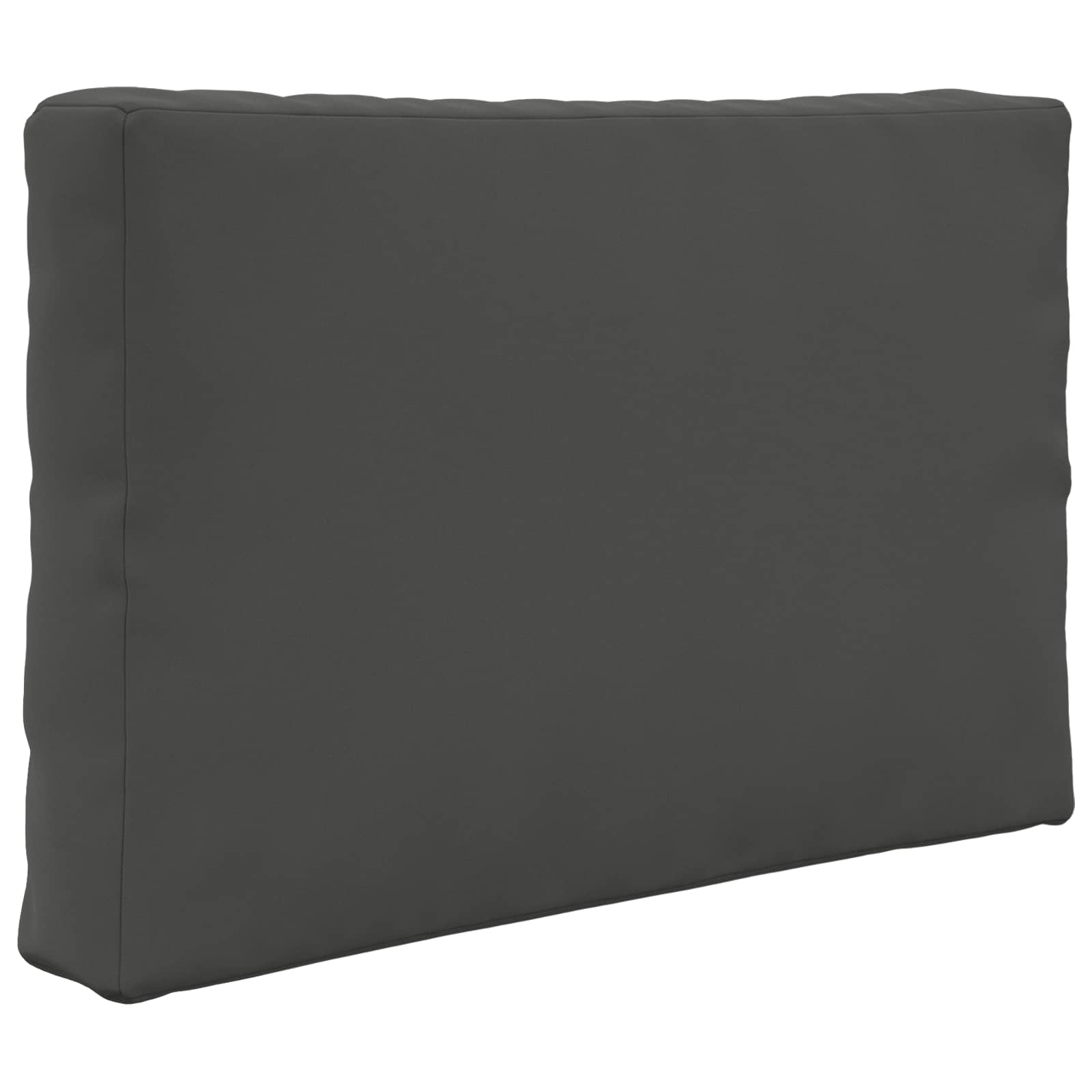 Sofakissen für draußen 3 pcs Anthrazit Polyester
