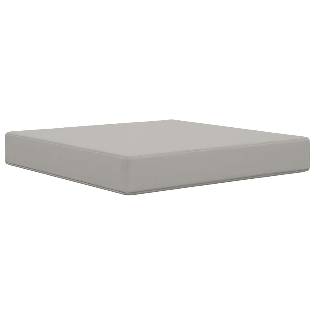 Sofakissen für draußen 3 pcs Grau Polyester