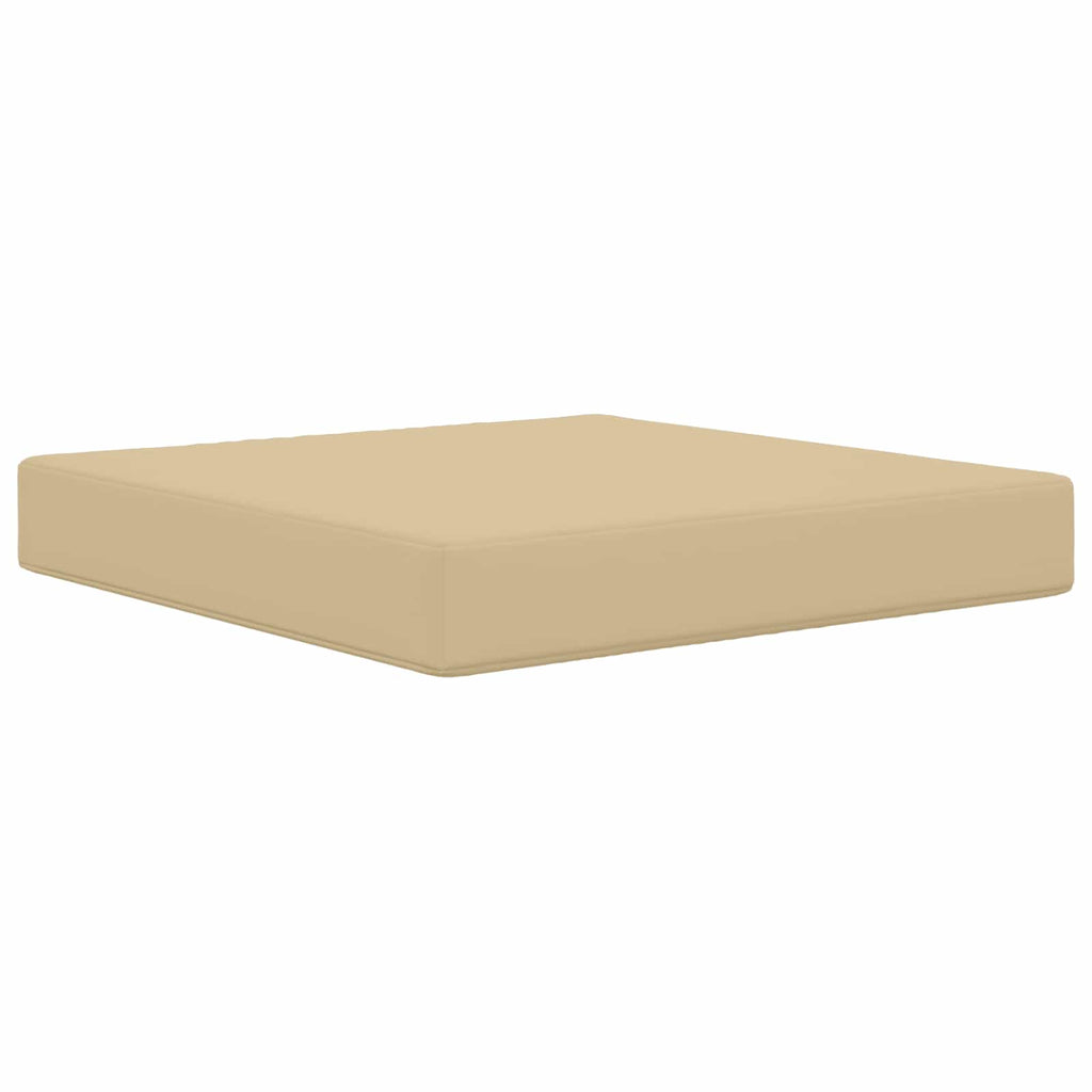 Sofakissen für draußen 3 pcs Beige Polyester