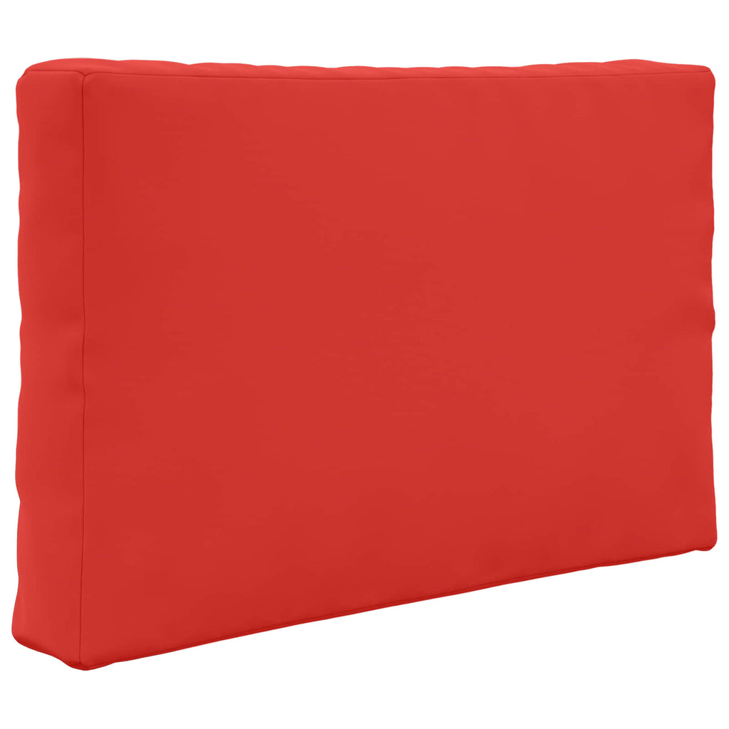 Sofakissen für draußen 3 pcs Rot Polyester