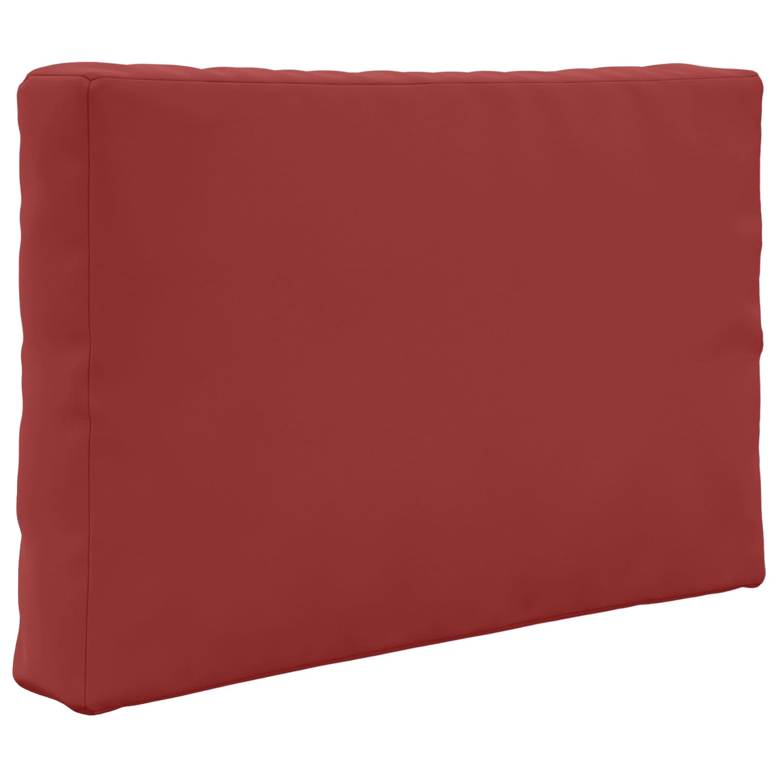 Sofakissen für draußen 3 pcs Weinrot Polyester