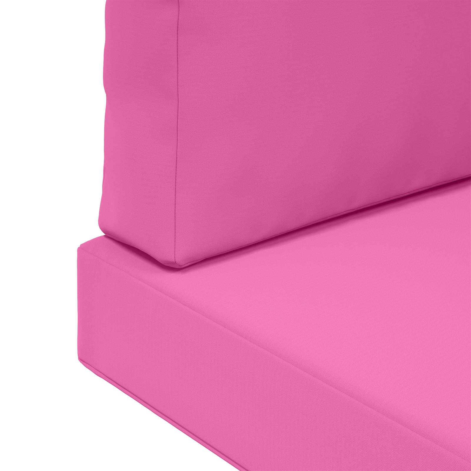 Sofakissen für draußen 3 pcs Rosa Polyester
