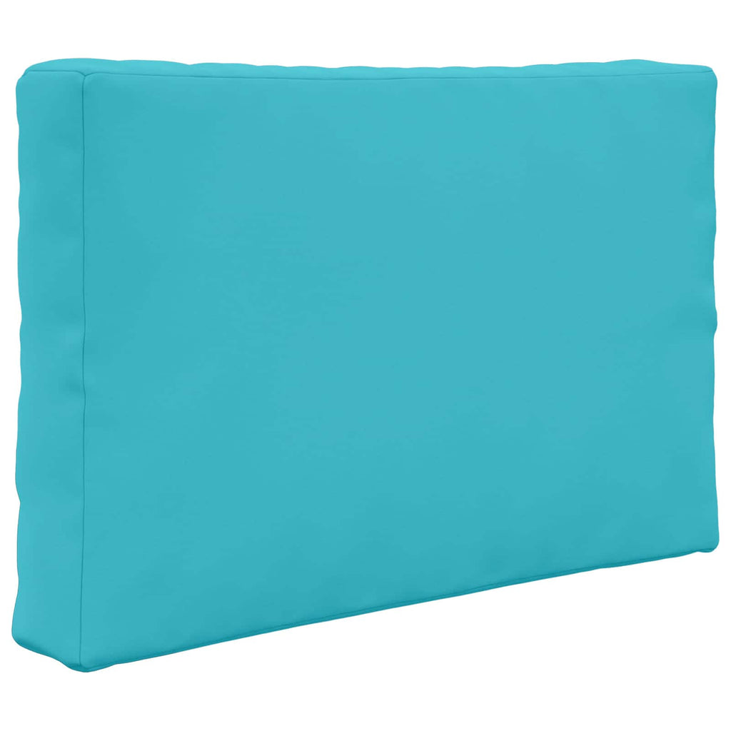 Sofakissen für draußen 3 pcs Türkis Polyester