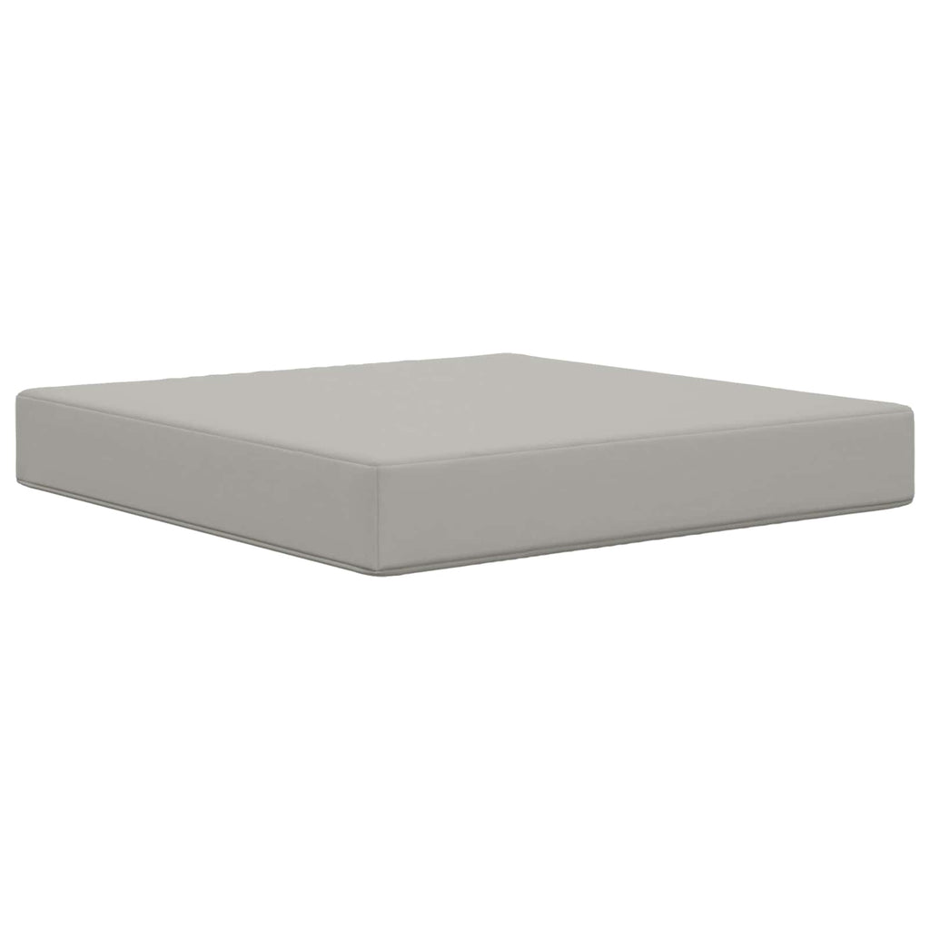 Sofakissen für draußen 3 pcs Grau Polyester
