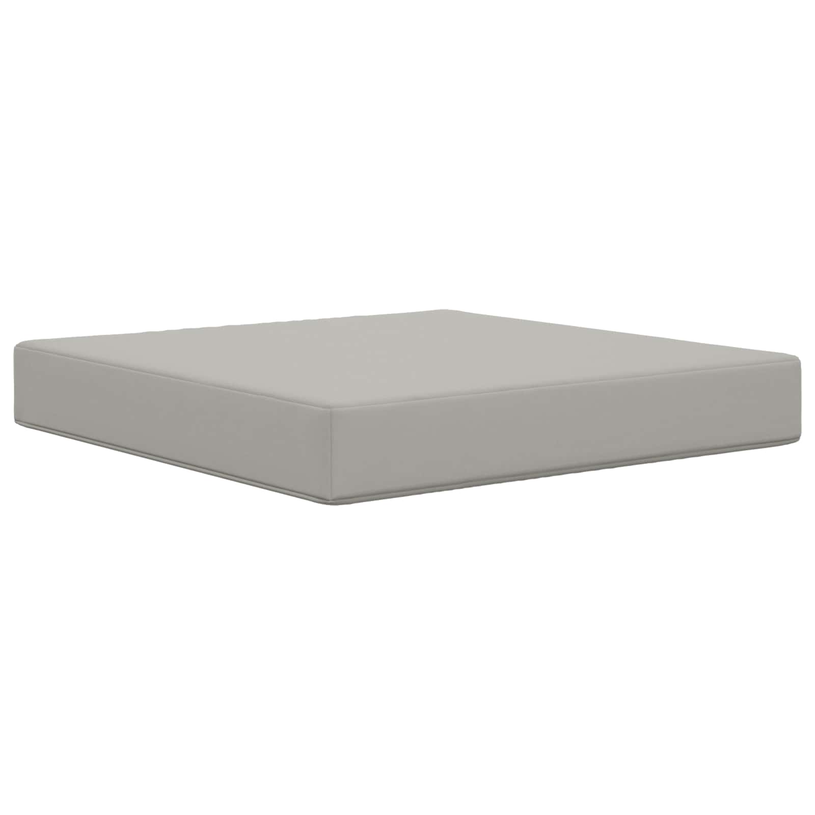 Sofakissen für draußen 3 pcs Grau Polyester