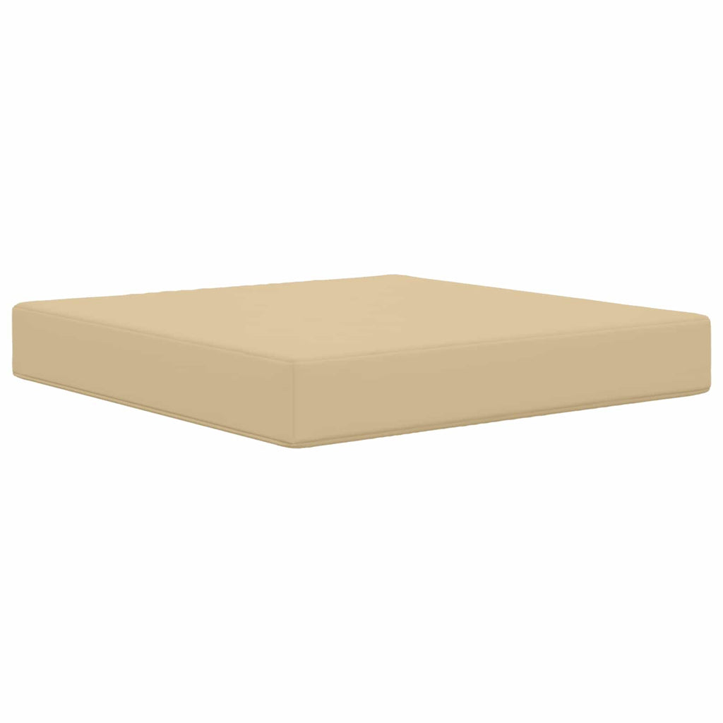 Sofakissen für draußen 3 pcs Beige Polyester