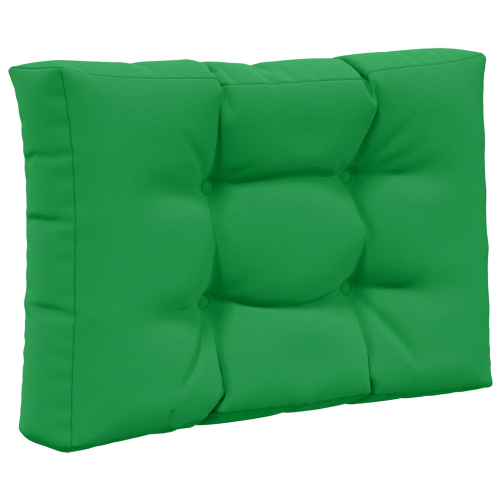 Sofakissen für draußen 3 pcs Grün Polyester