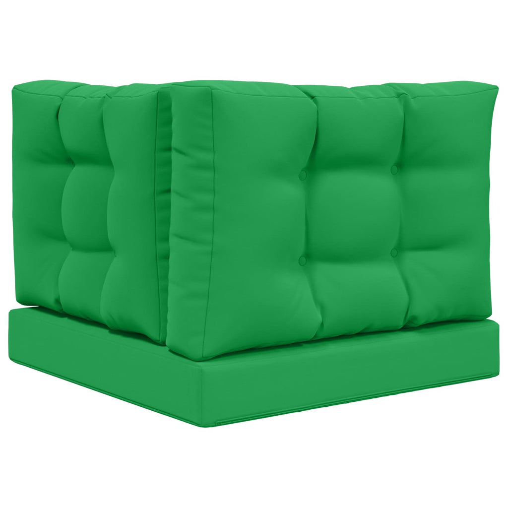 Sofakissen für draußen 3 pcs Grün Polyester