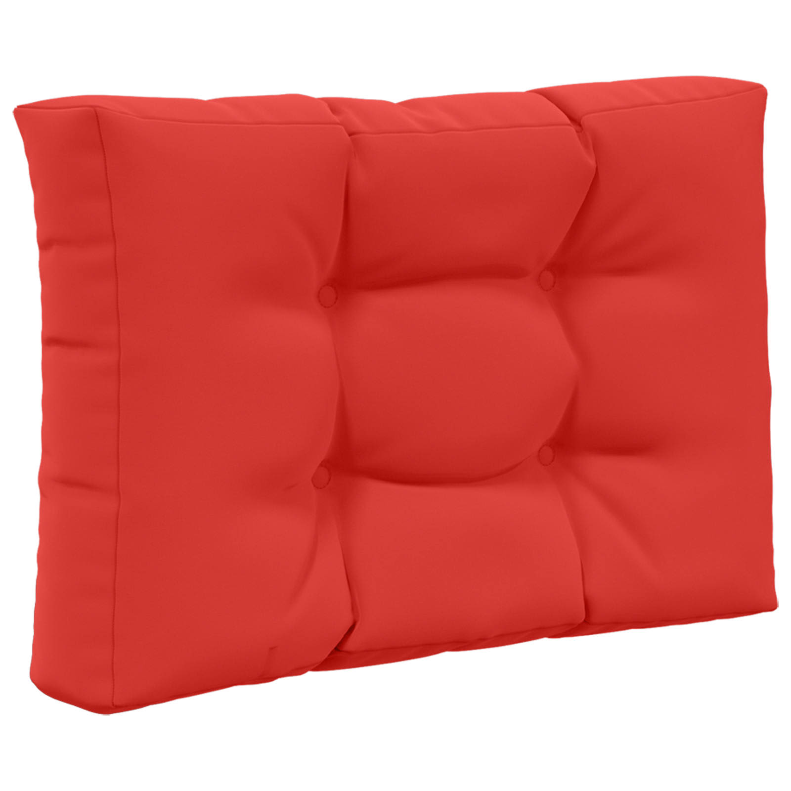 Sofakissen für draußen 3 pcs Rot Polyester