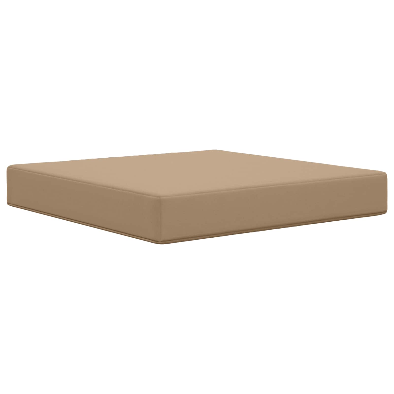 Sofakissen für draußen 3 pcs Taupe Polyester