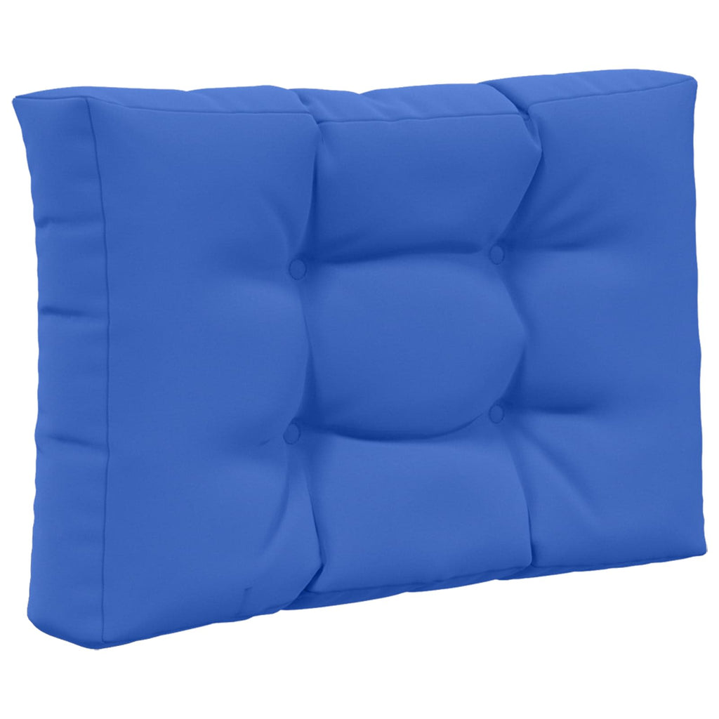 Sofakissen für draußen 3 pcs Königsblau Polyester